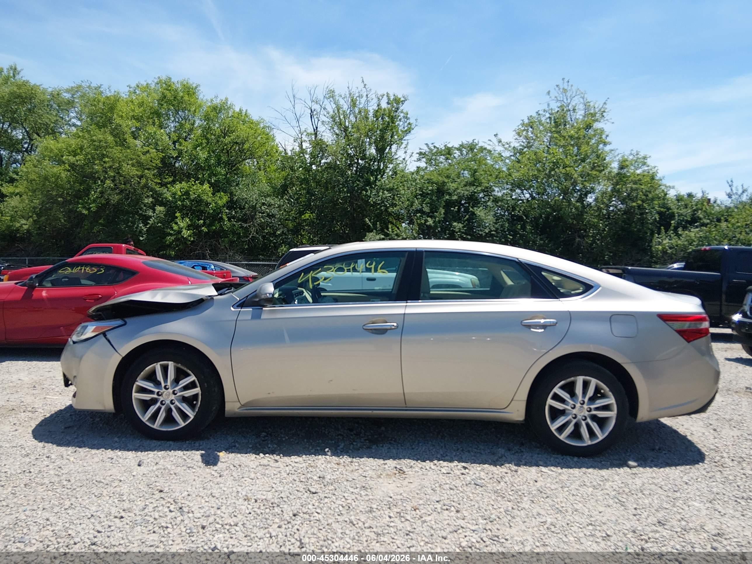 2013 Toyota Avalon Xle Premium Champagne vin: 4T1BK1EBXDU030958