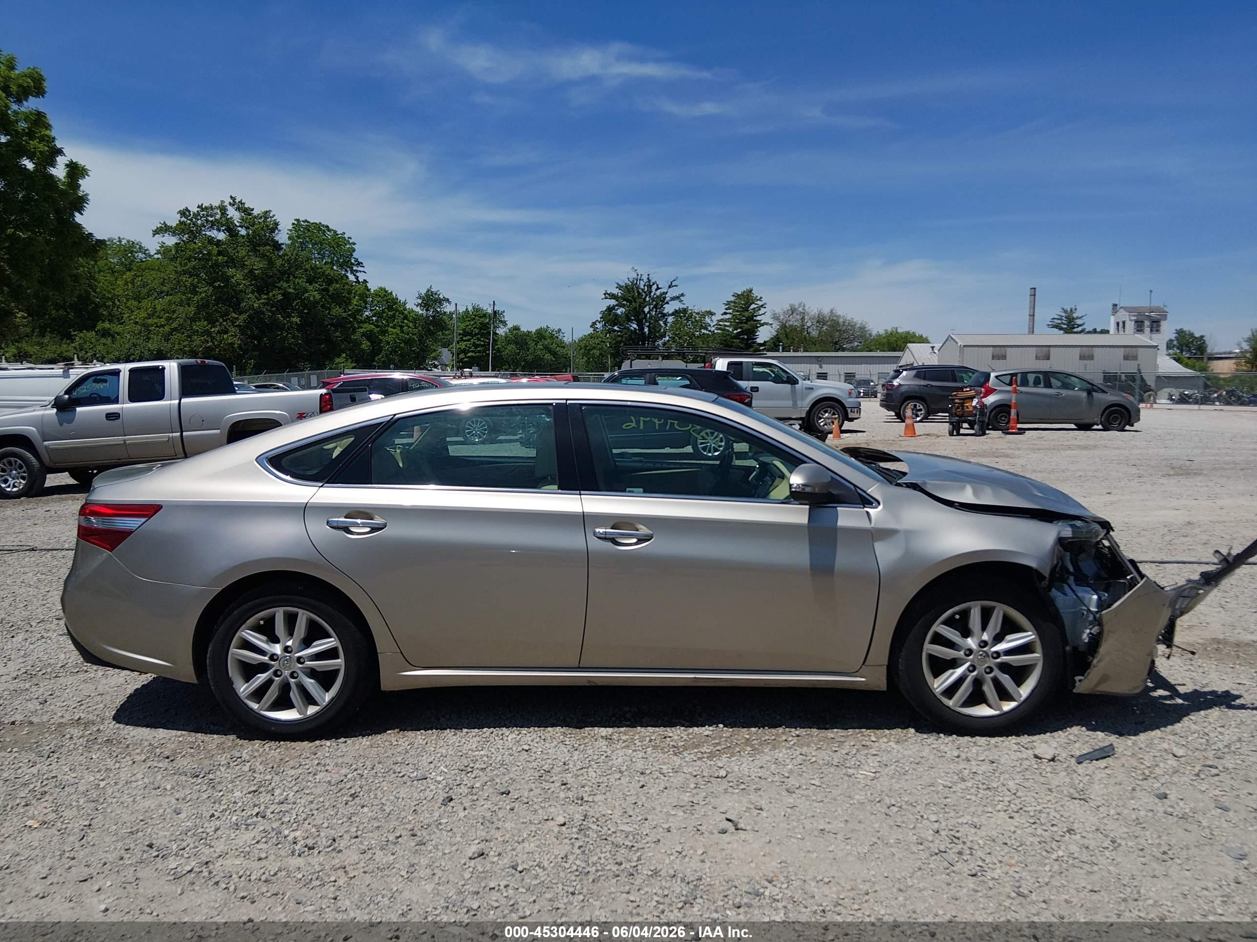 2013 Toyota Avalon Xle Premium Champagne vin: 4T1BK1EBXDU030958