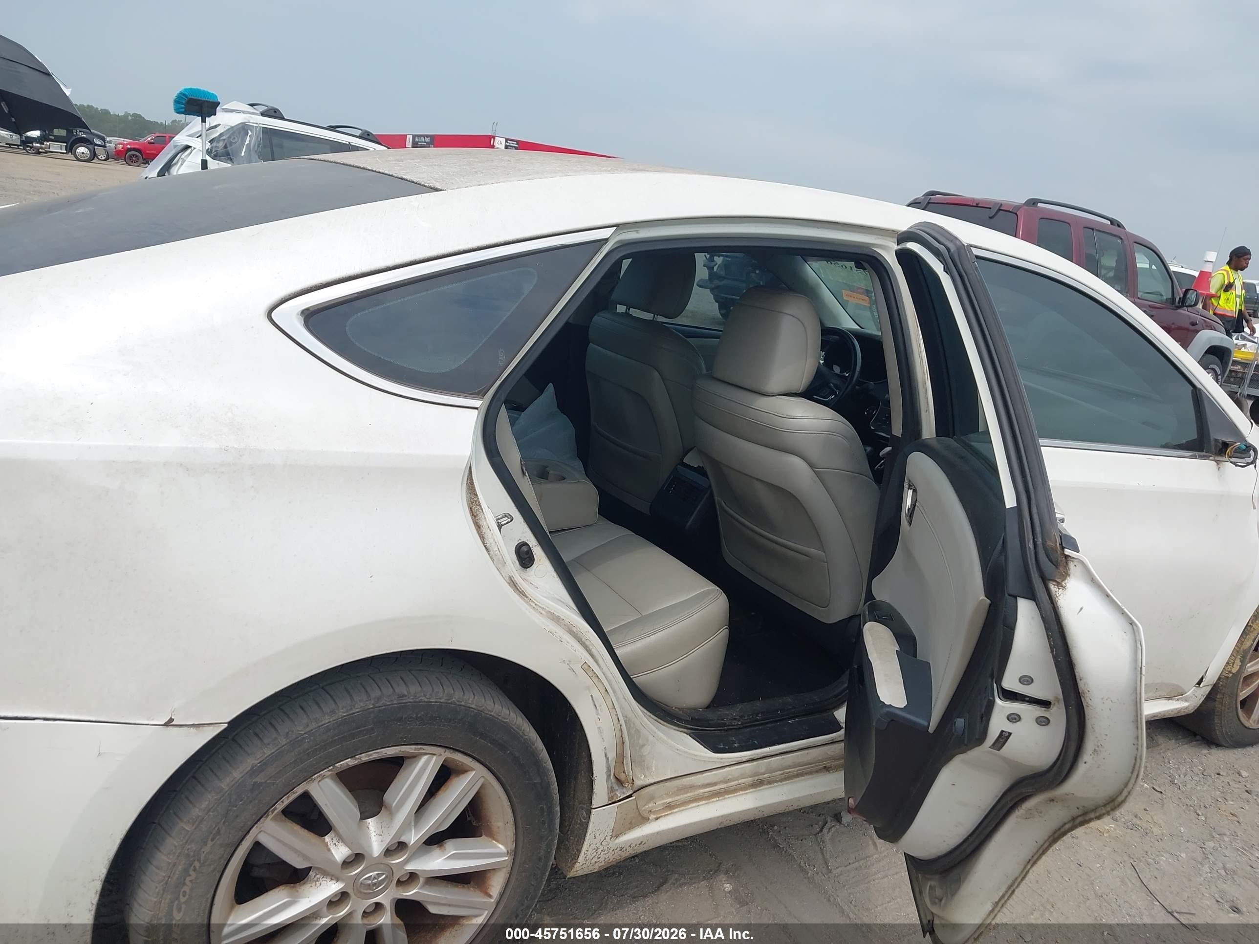 2013 Toyota Avalon Xle Белый vin: 4T1BK1EBXDU034265