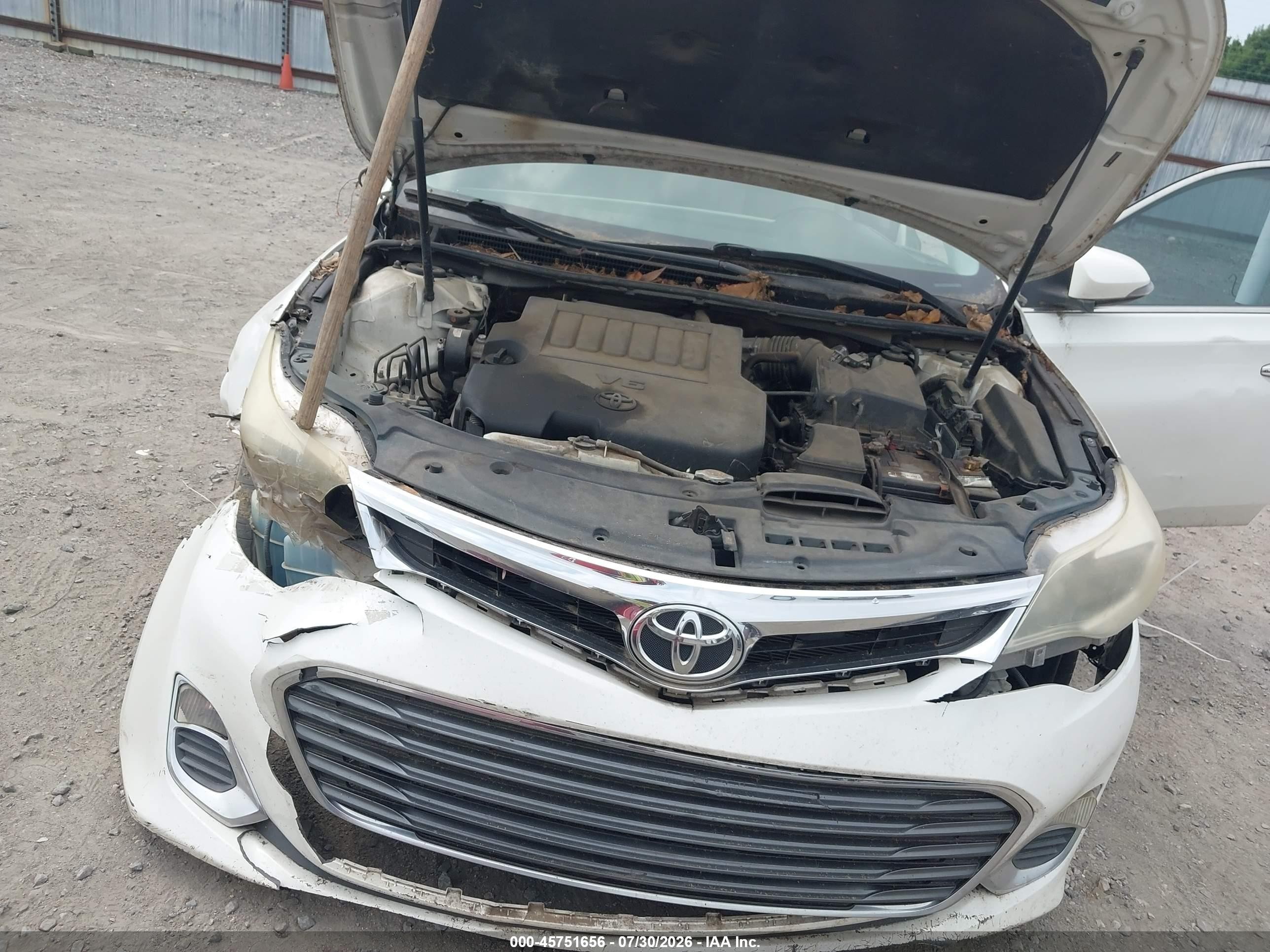 2013 Toyota Avalon Xle Белый vin: 4T1BK1EBXDU034265
