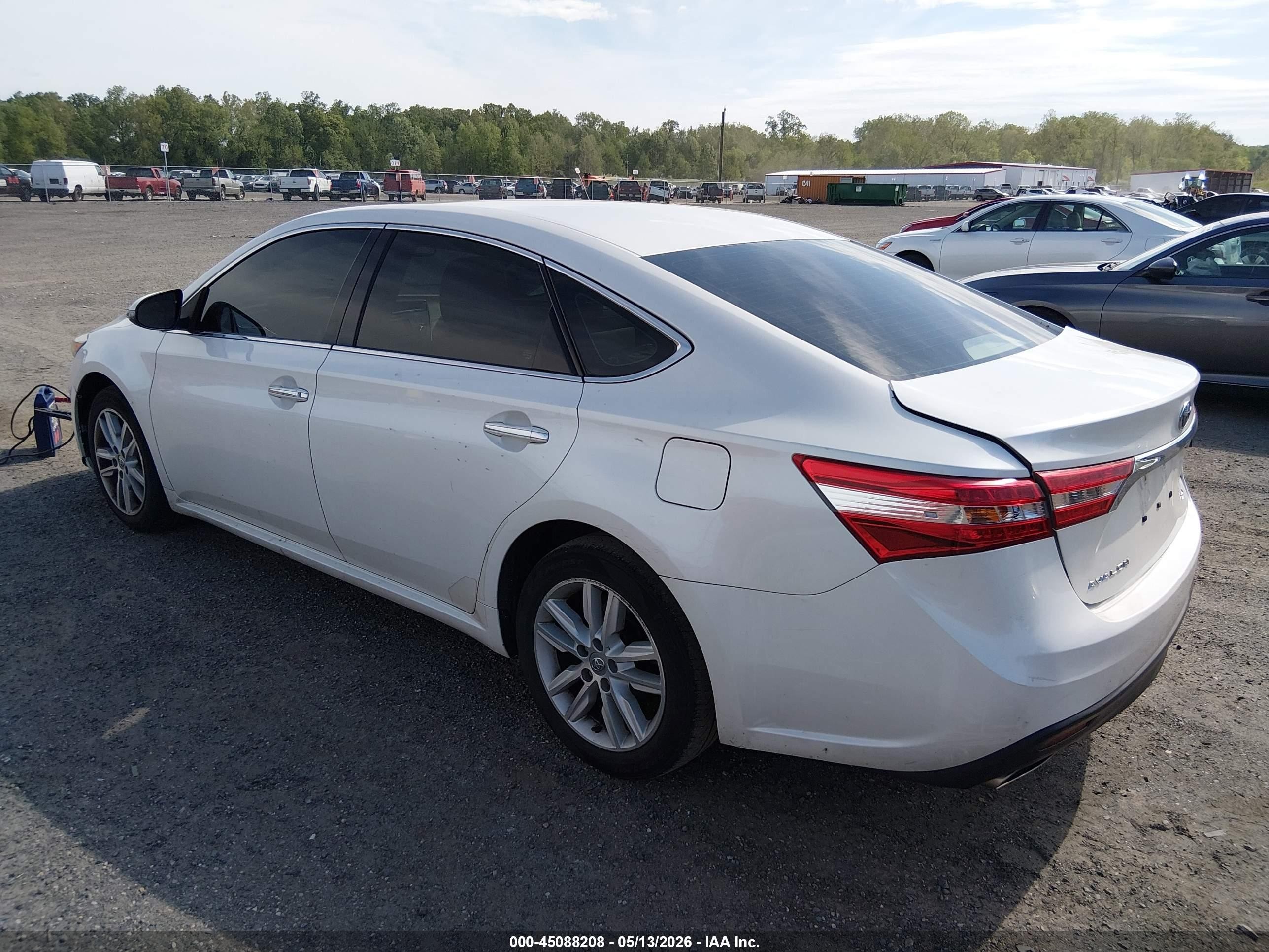 2013 Toyota Avalon Xle Premium White vin: 4T1BK1EBXDU036646