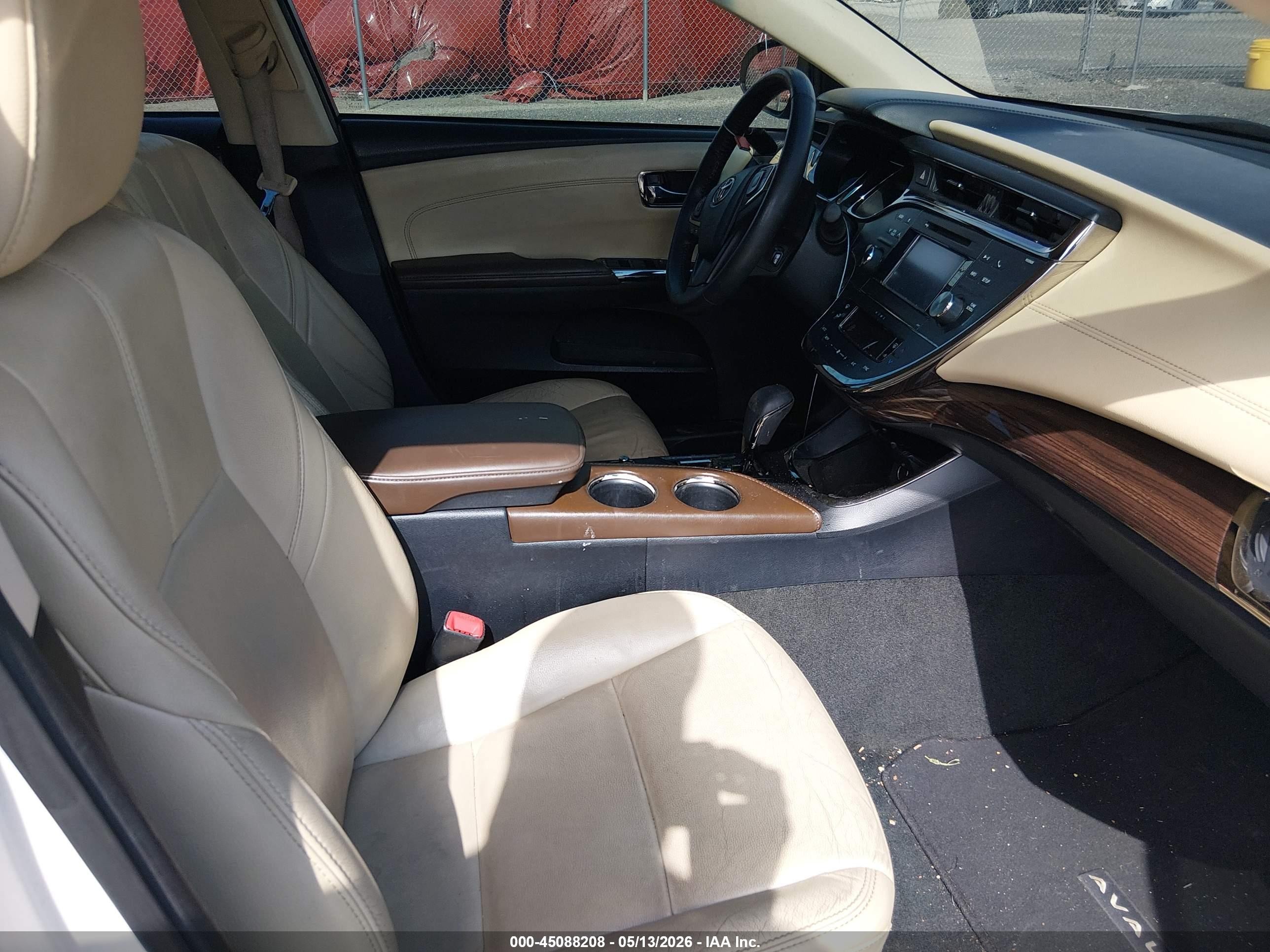 2013 Toyota Avalon Xle Premium White vin: 4T1BK1EBXDU036646