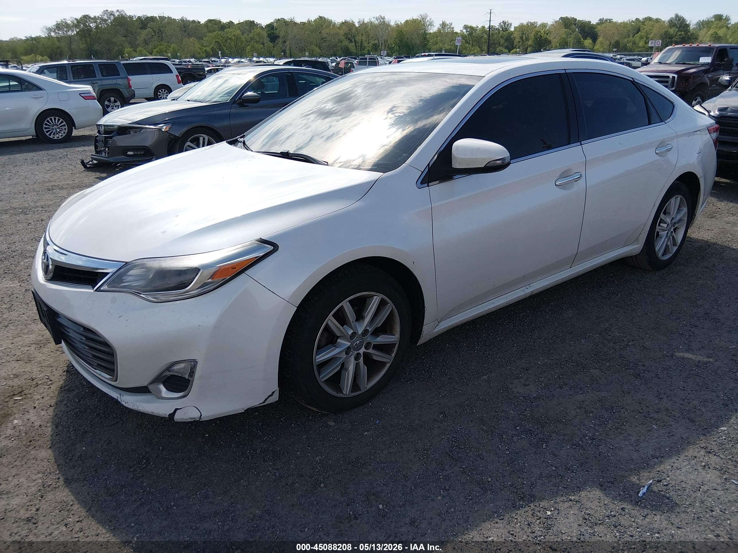2013 Toyota Avalon Xle Premium White vin: 4T1BK1EBXDU036646