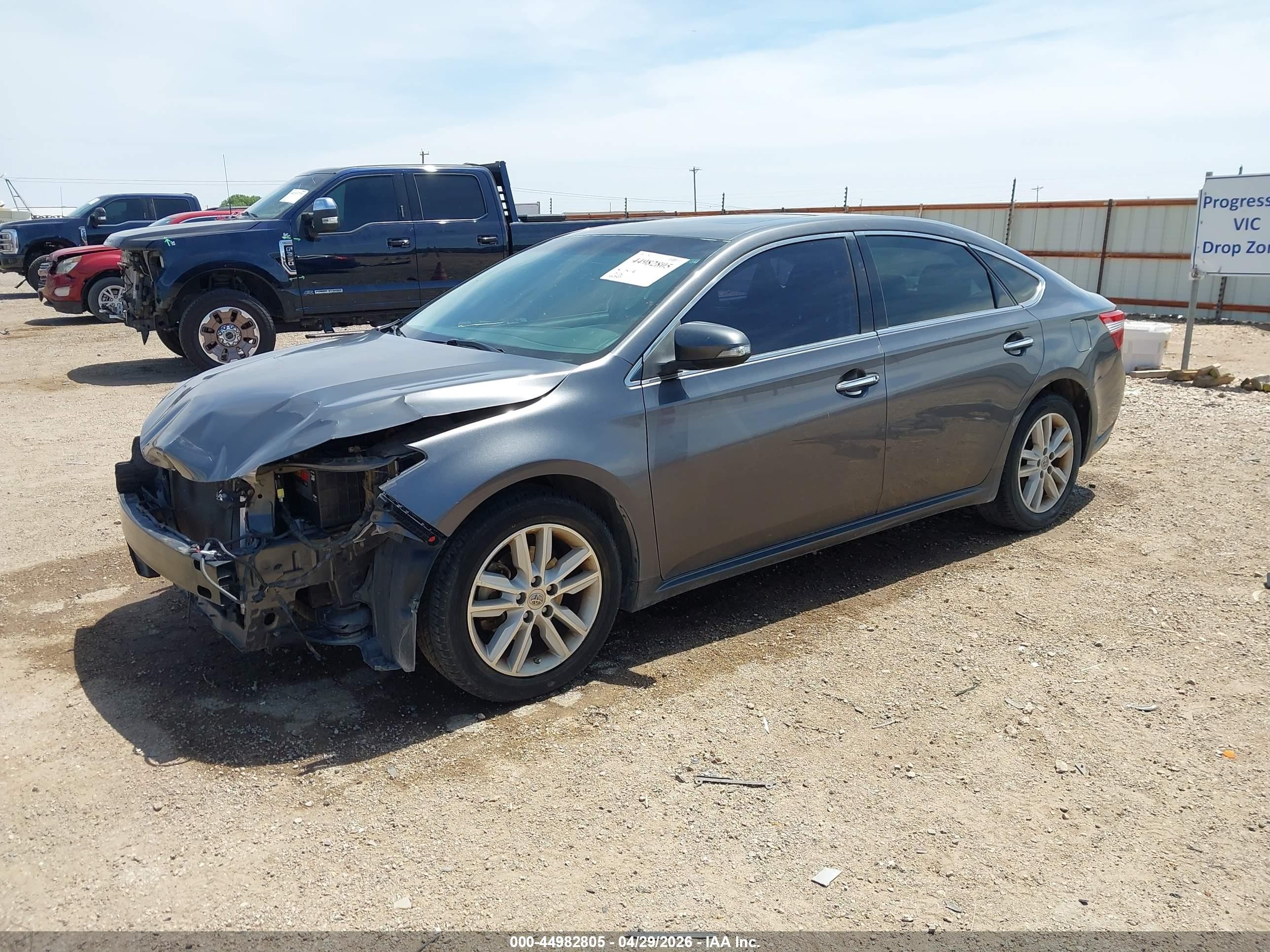 2013 Toyota Avalon   Gray vin: 4T1BK1EBXDU039773