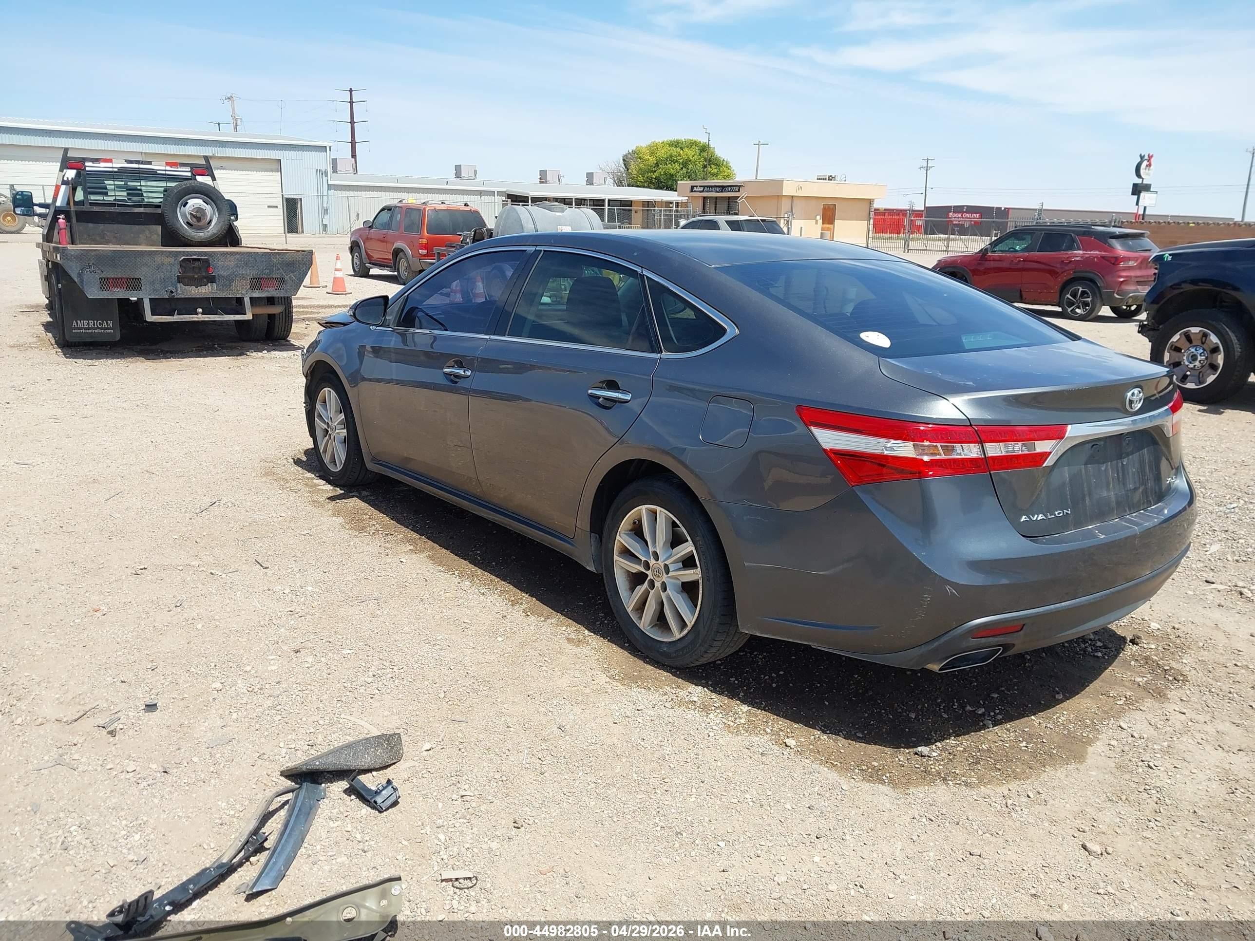 2013 Toyota Avalon   Gray vin: 4T1BK1EBXDU039773