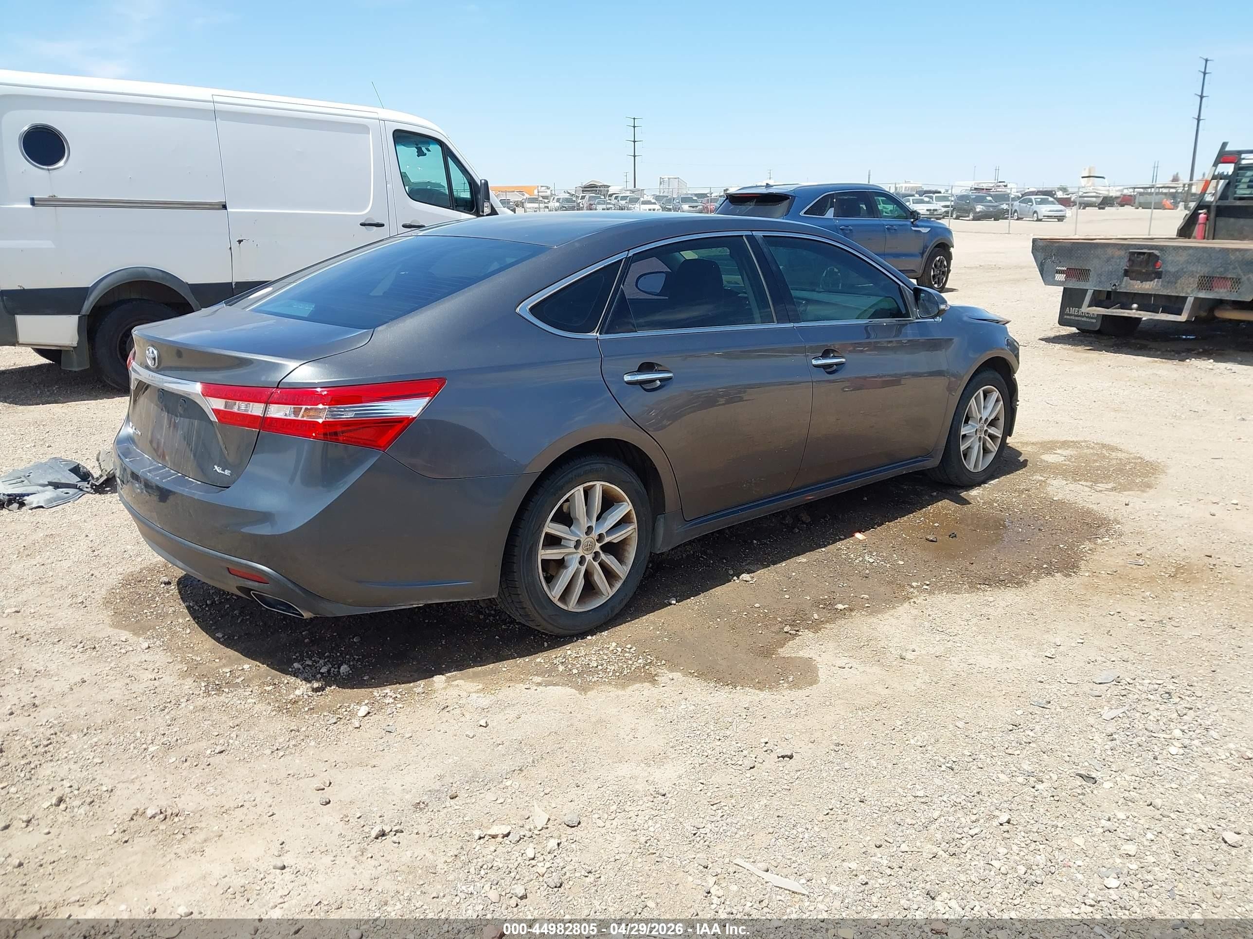 2013 Toyota Avalon   Gray vin: 4T1BK1EBXDU039773