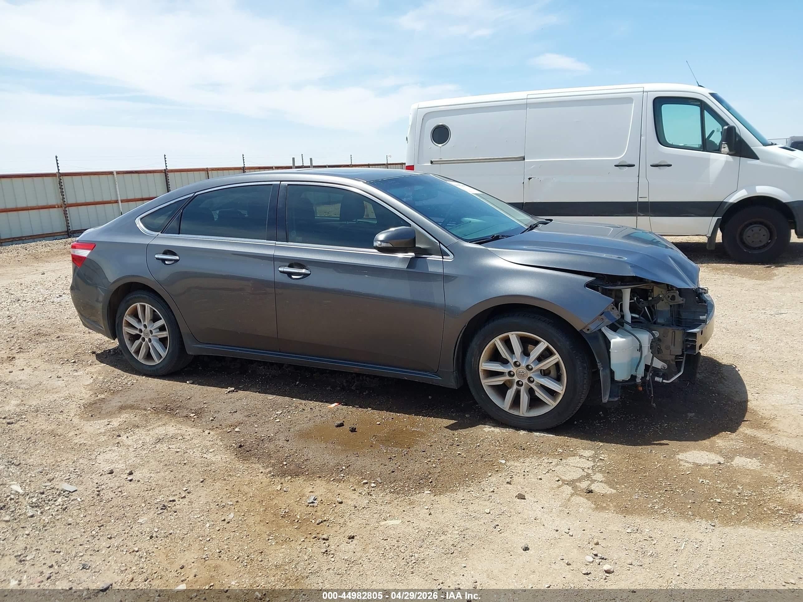 2013 Toyota Avalon   Gray vin: 4T1BK1EBXDU039773