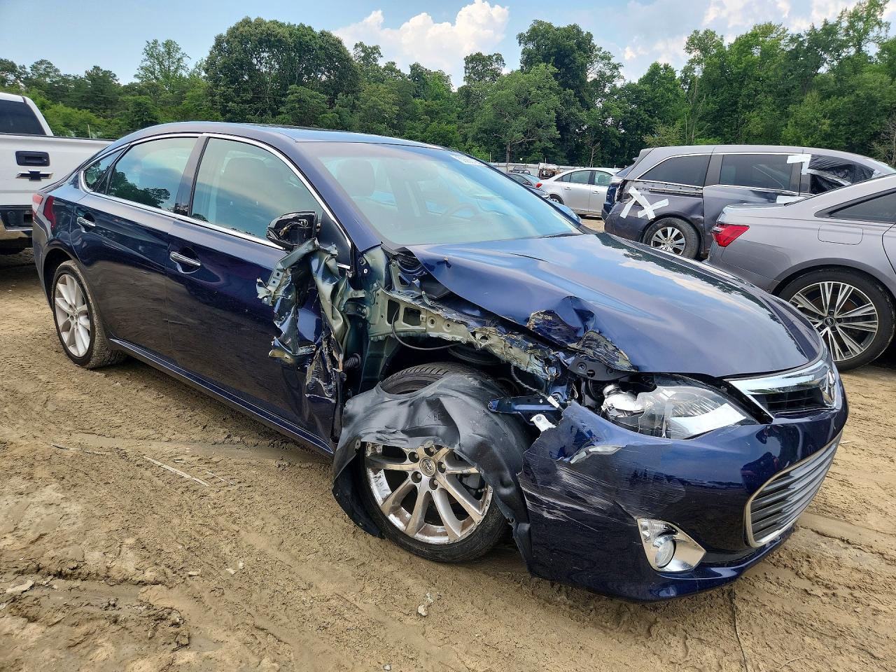 2013 Toyota Avalon Xle Touring Blue vin: 4T1BK1EBXDU050854