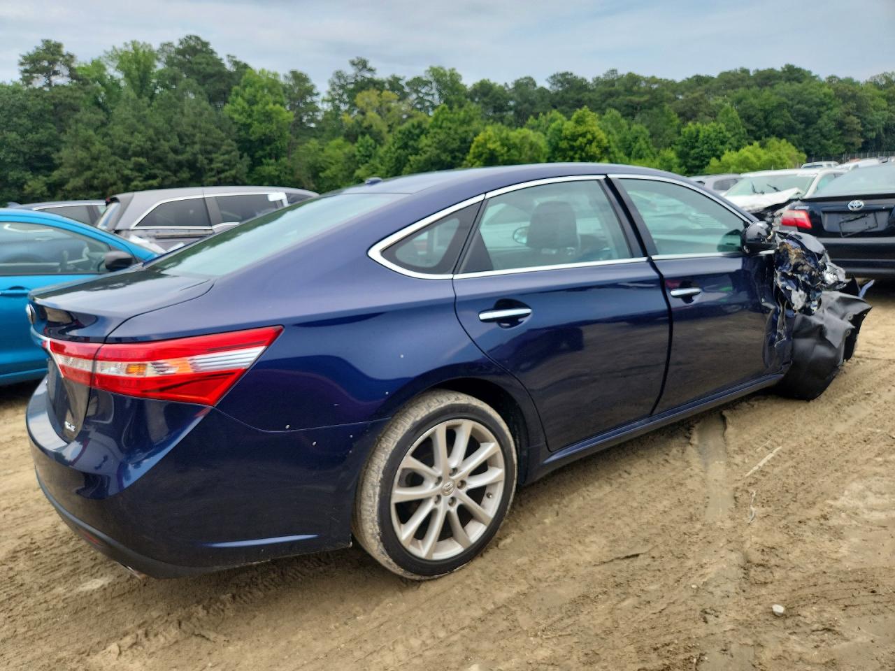 2013 Toyota Avalon Xle Touring Blue vin: 4T1BK1EBXDU050854