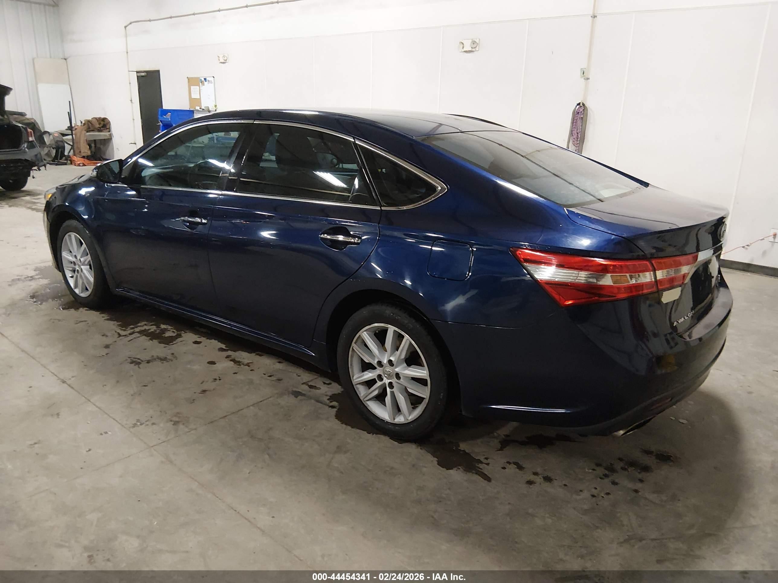 2013 Toyota Avalon Xle Blue vin: 4T1BK1EBXDU059375