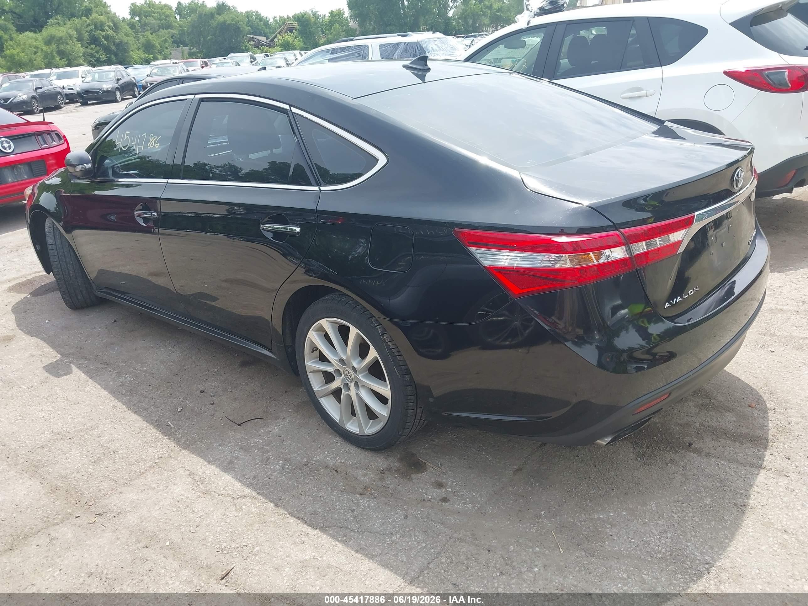 2013 Toyota Avalon Limited Black vin: 4T1BK1EBXDU068710