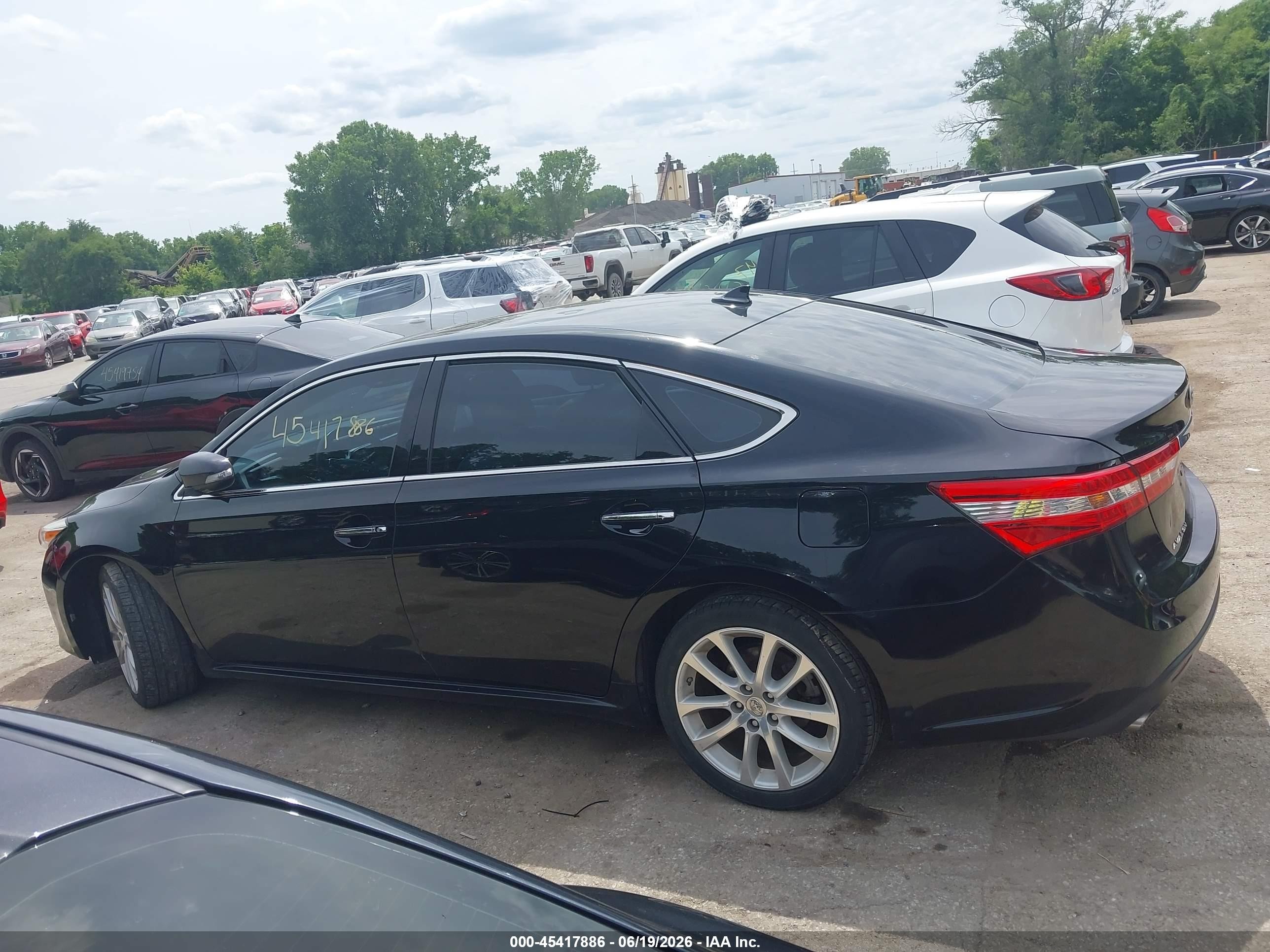 2013 Toyota Avalon Limited Black vin: 4T1BK1EBXDU068710