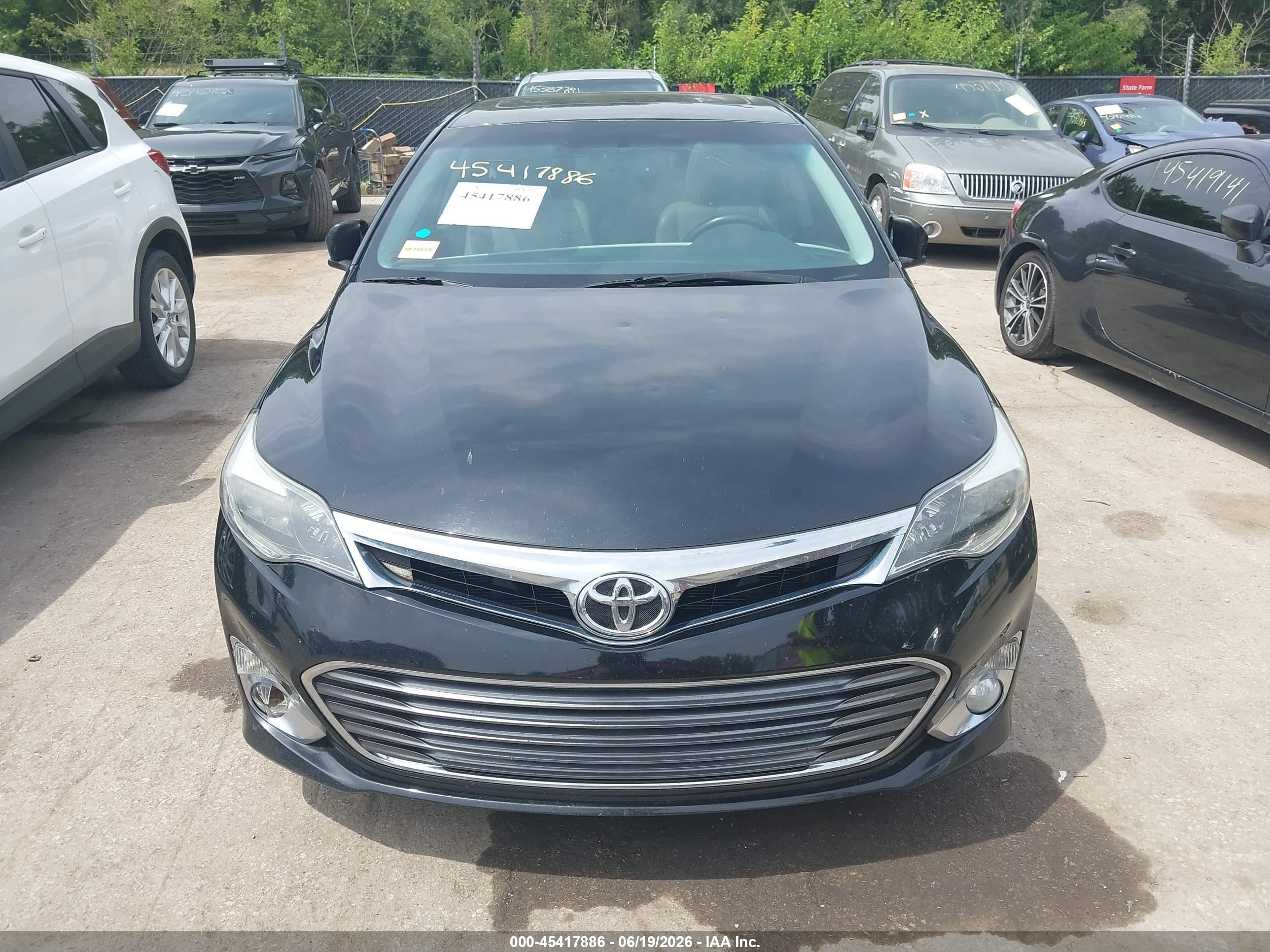 2013 Toyota Avalon Limited Black vin: 4T1BK1EBXDU068710