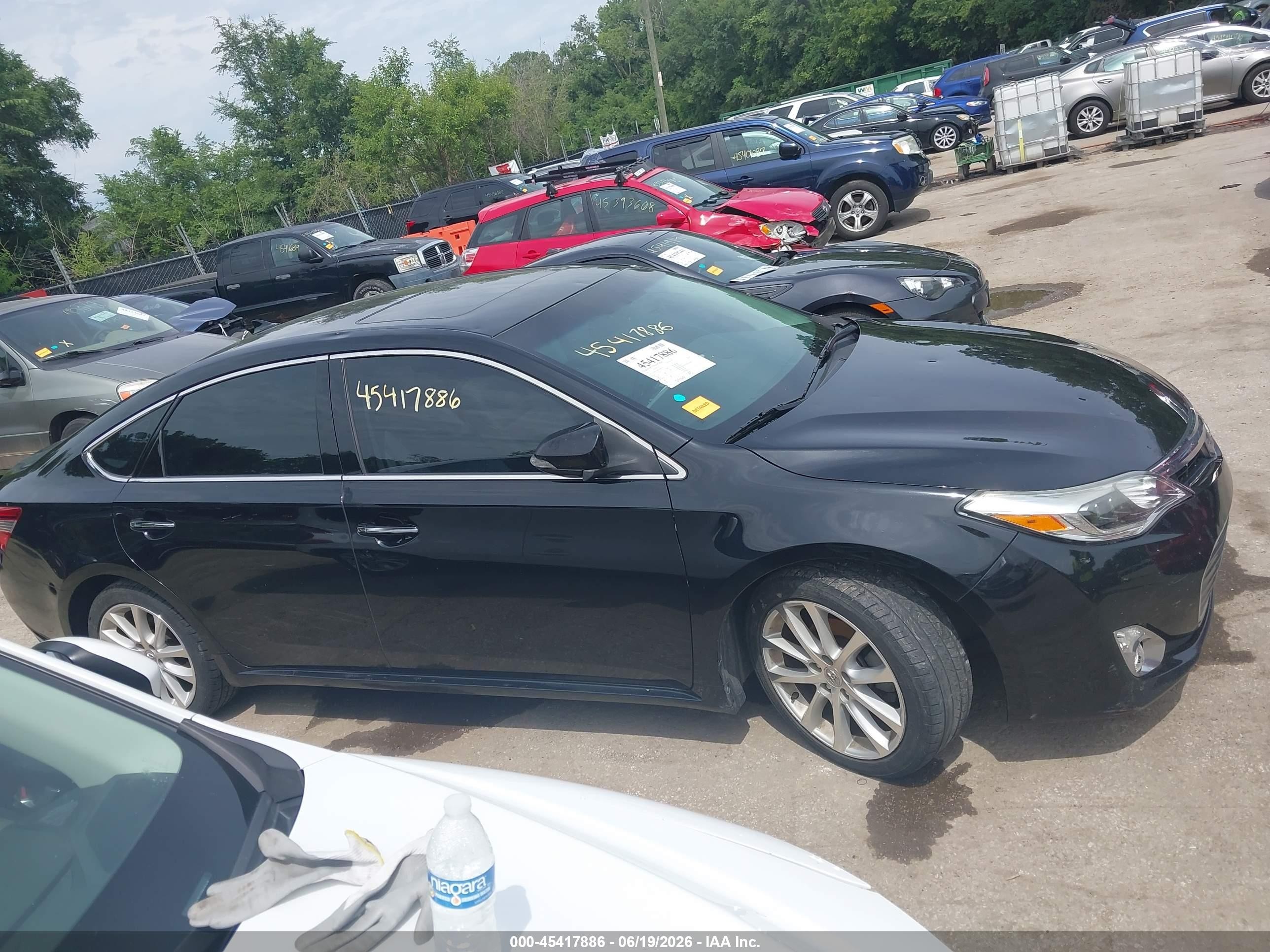 2013 Toyota Avalon Limited Black vin: 4T1BK1EBXDU068710