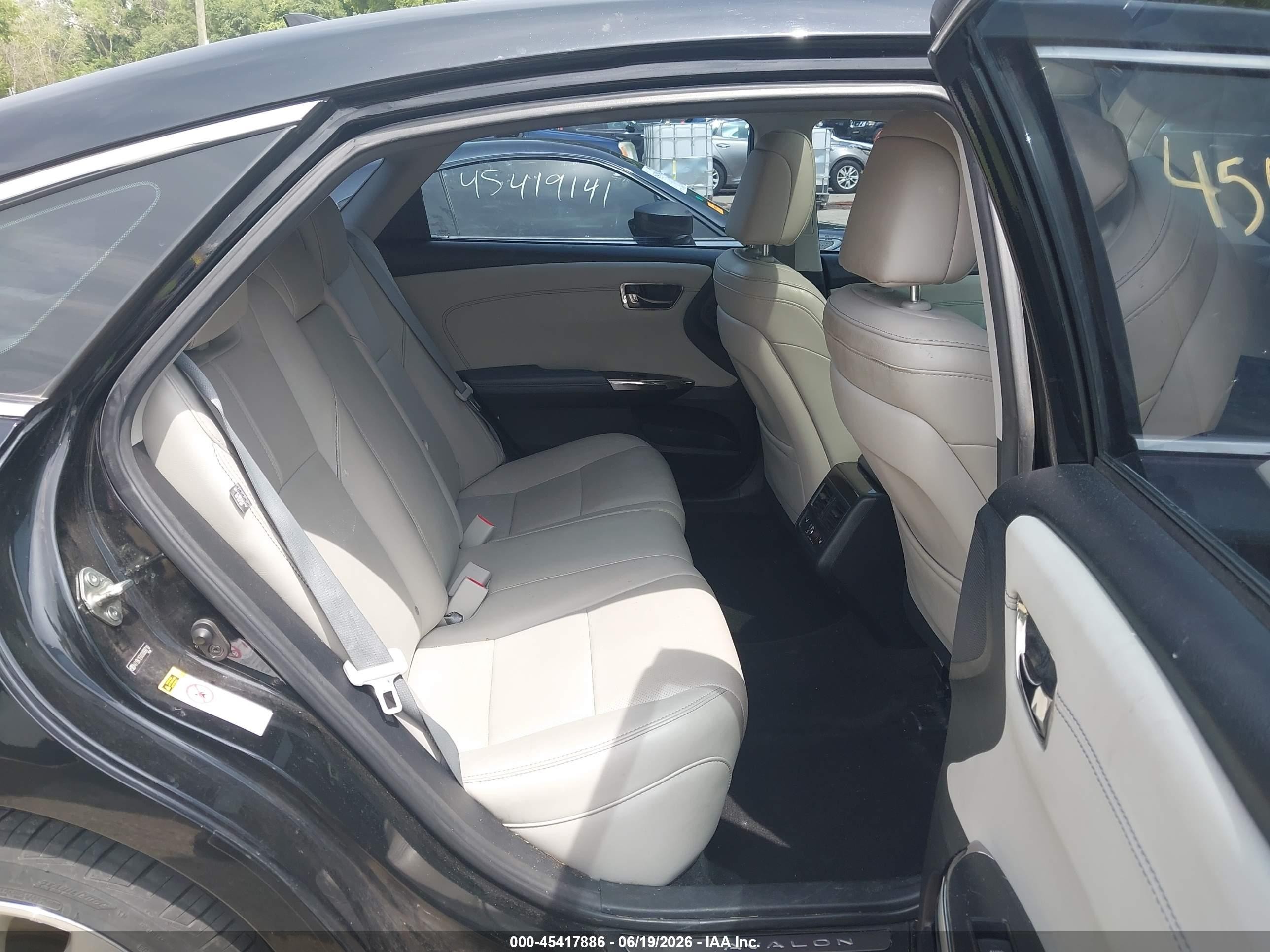 2013 Toyota Avalon Limited Black vin: 4T1BK1EBXDU068710