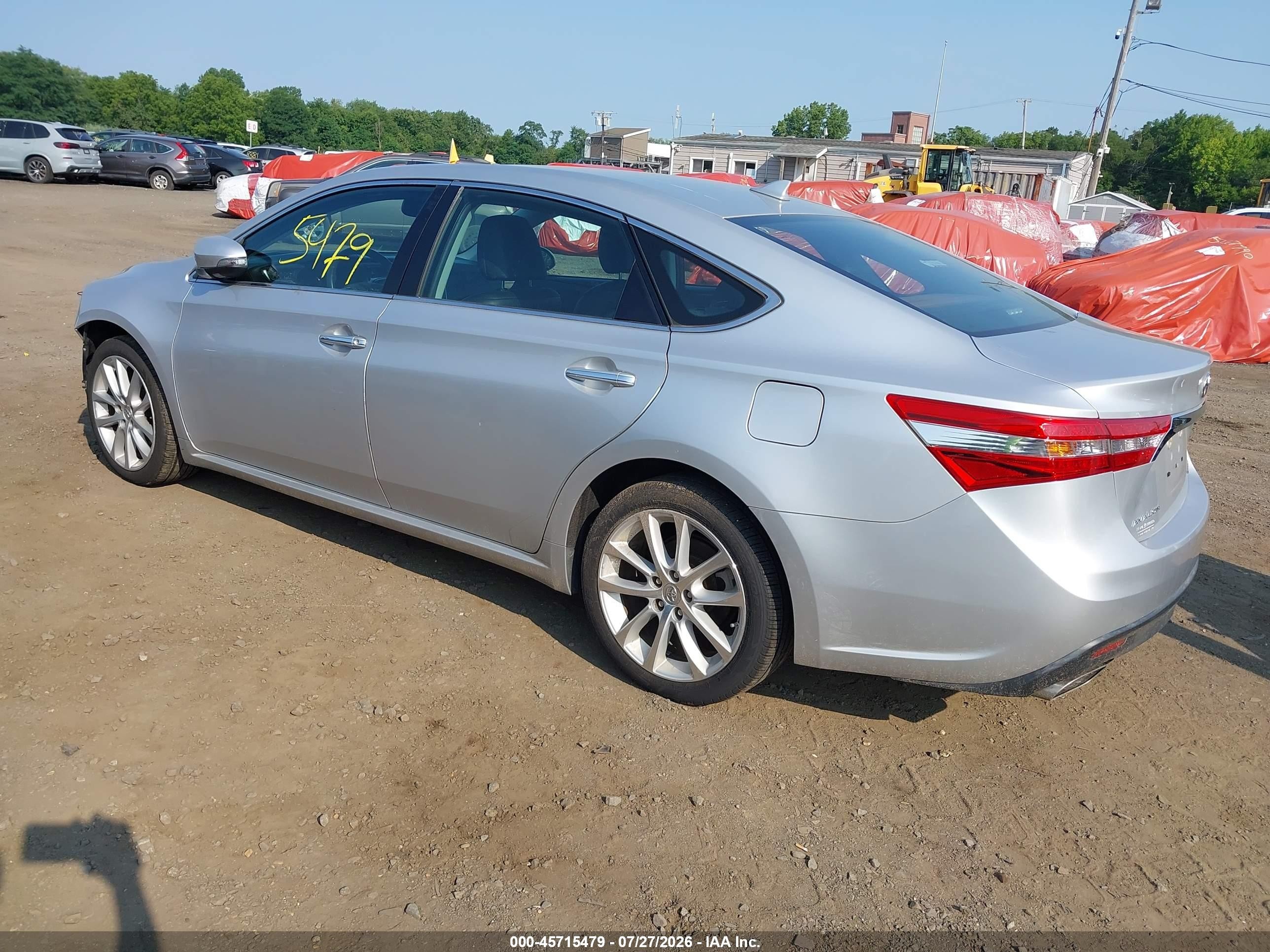 2013 Toyota Avalon Limited Silver vin: 4T1BK1EBXDU075950