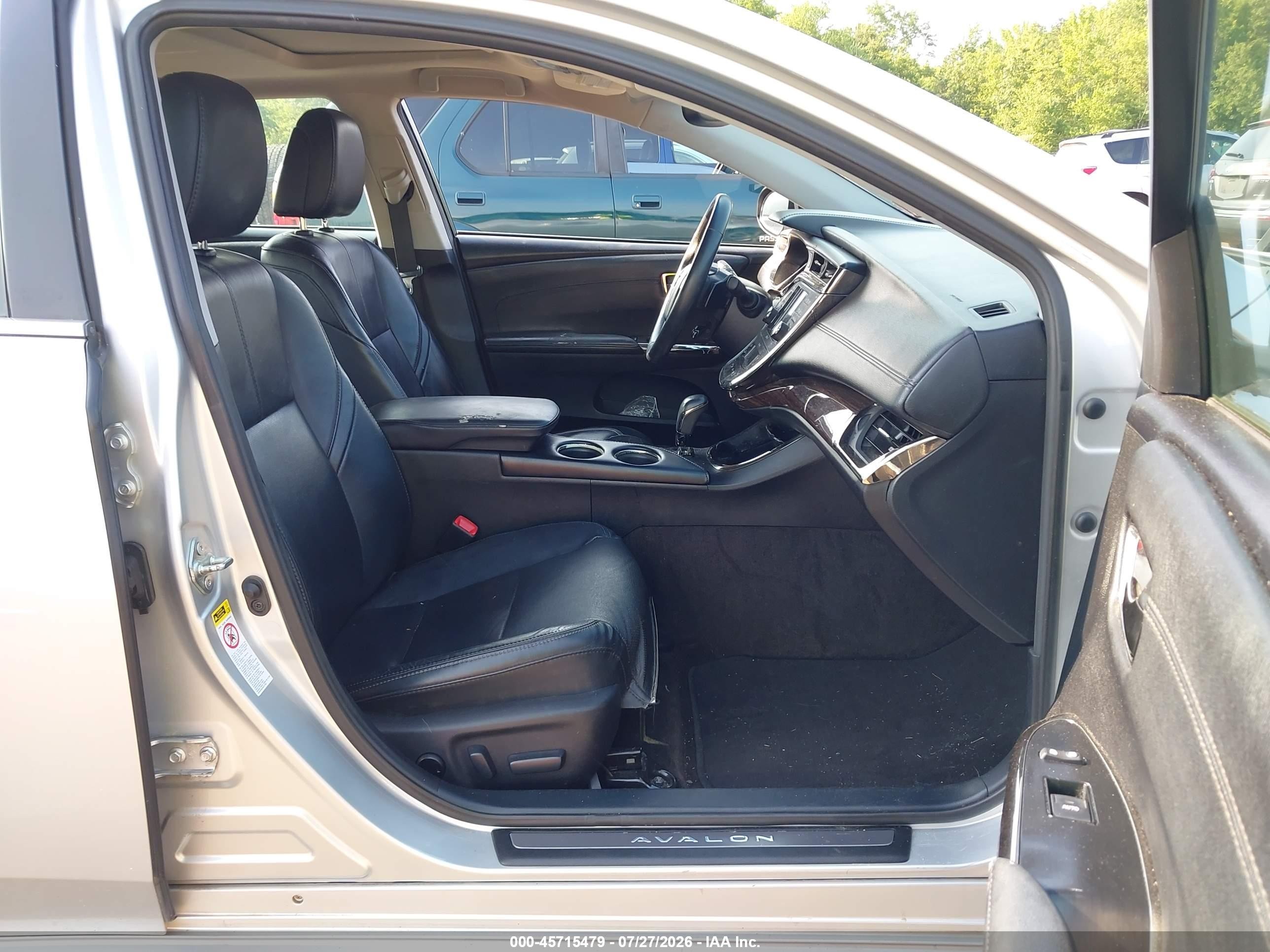 2013 Toyota Avalon Limited Silver vin: 4T1BK1EBXDU075950