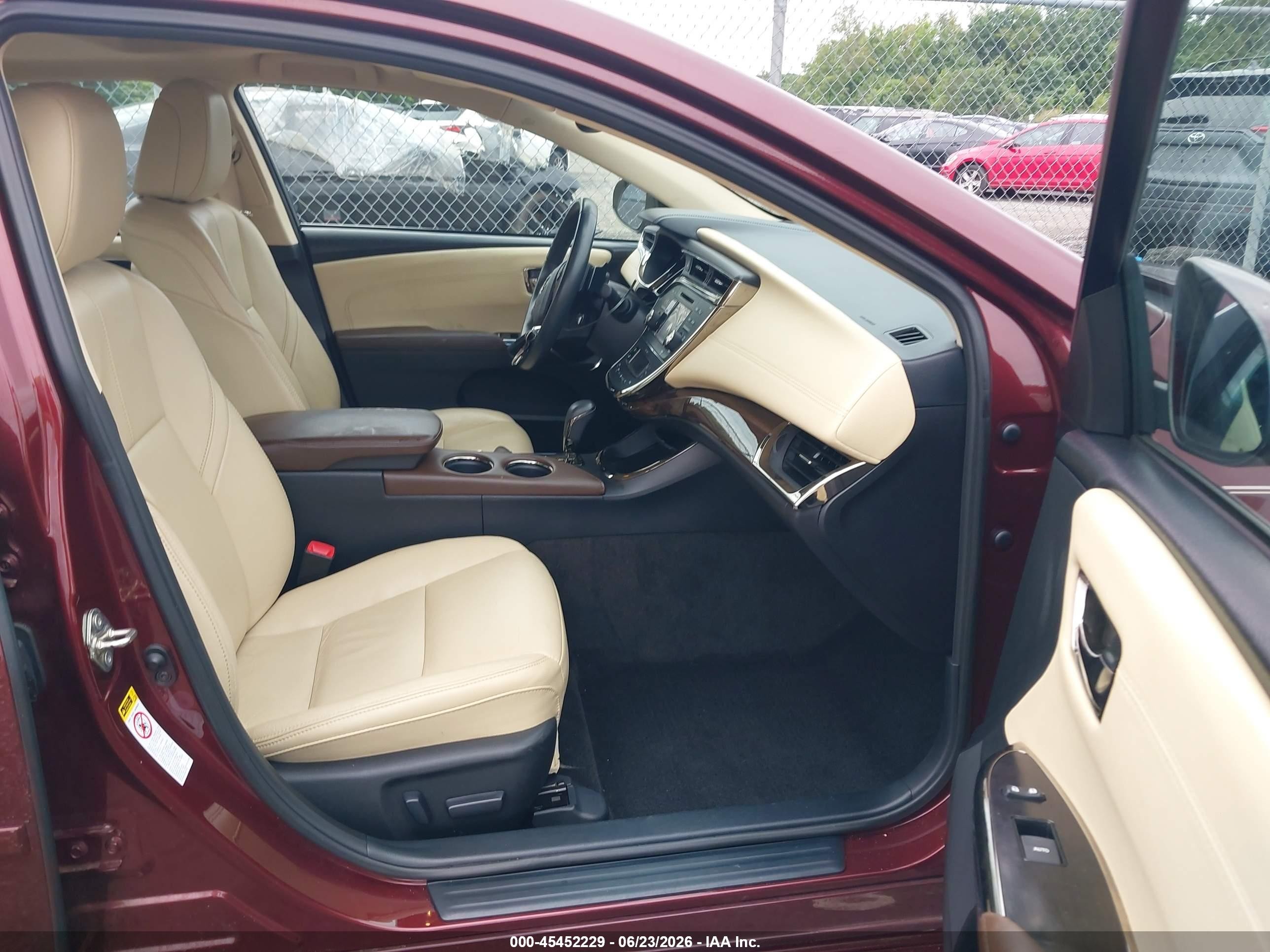 2014 Toyota Avalon Xle Touring Burgundy vin: 4T1BK1EBXEU079434