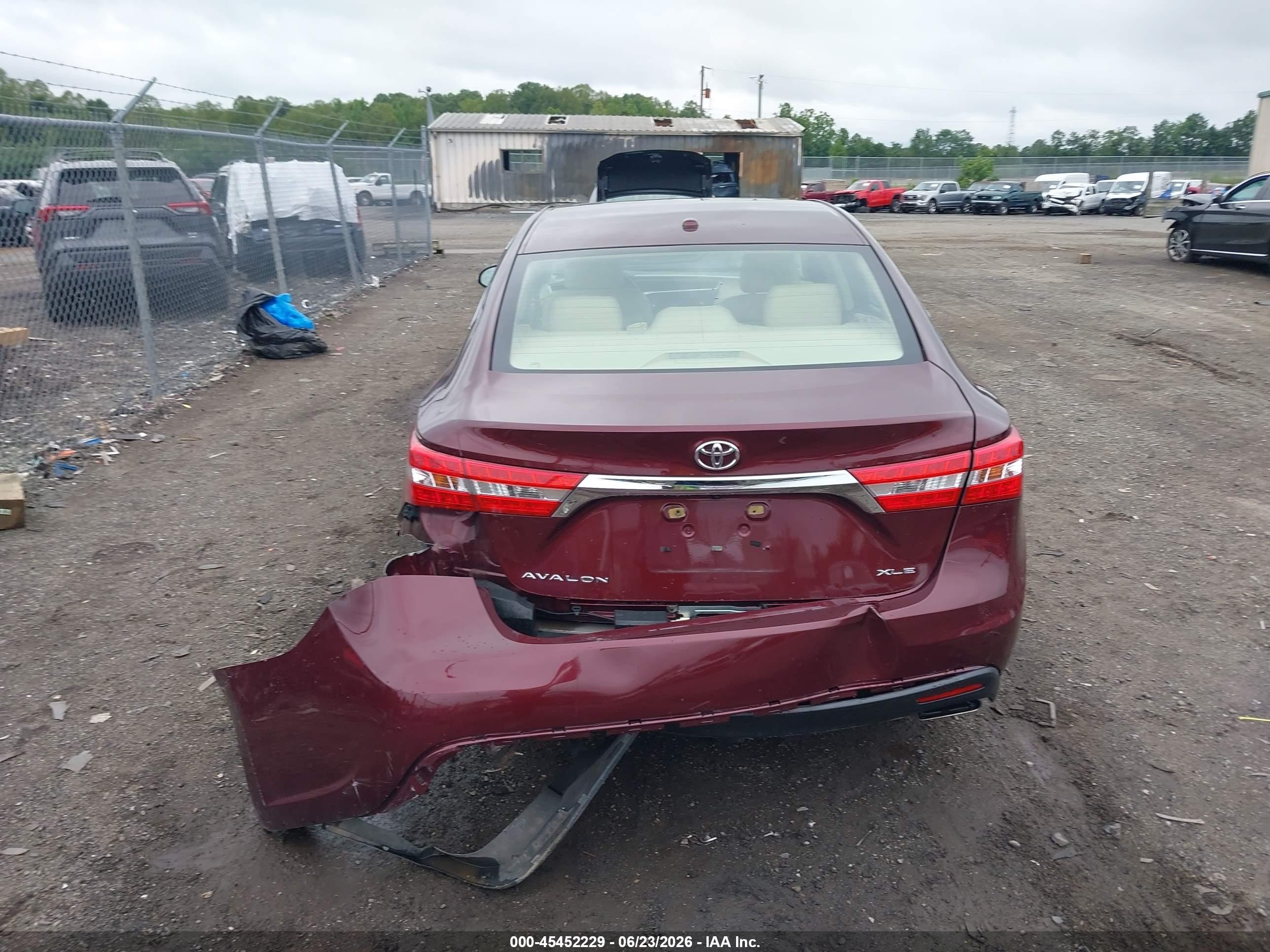 2014 Toyota Avalon Xle Touring Burgundy vin: 4T1BK1EBXEU079434