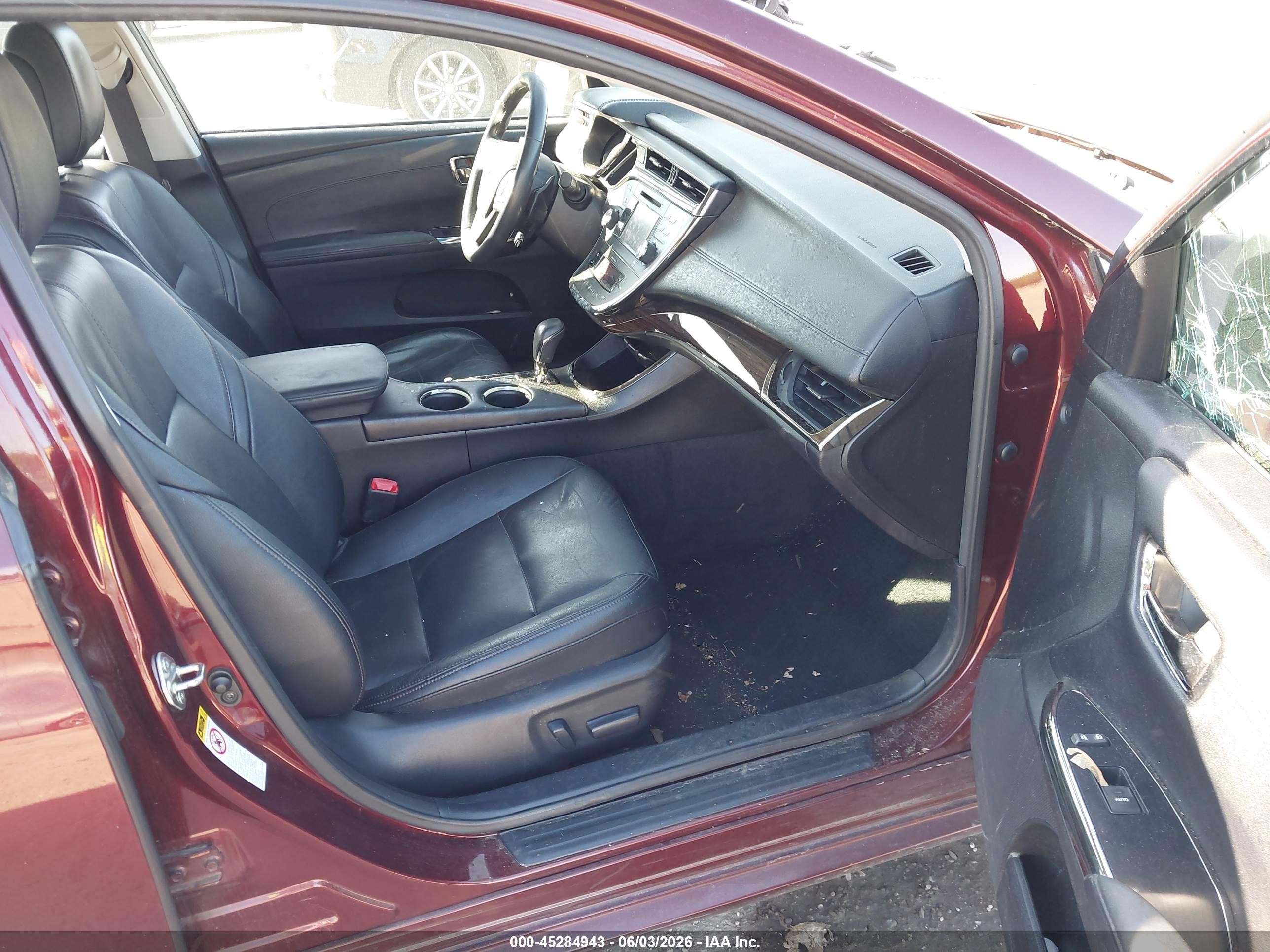 2014 Toyota Avalon Xle Touring Burgundy vin: 4T1BK1EBXEU095262