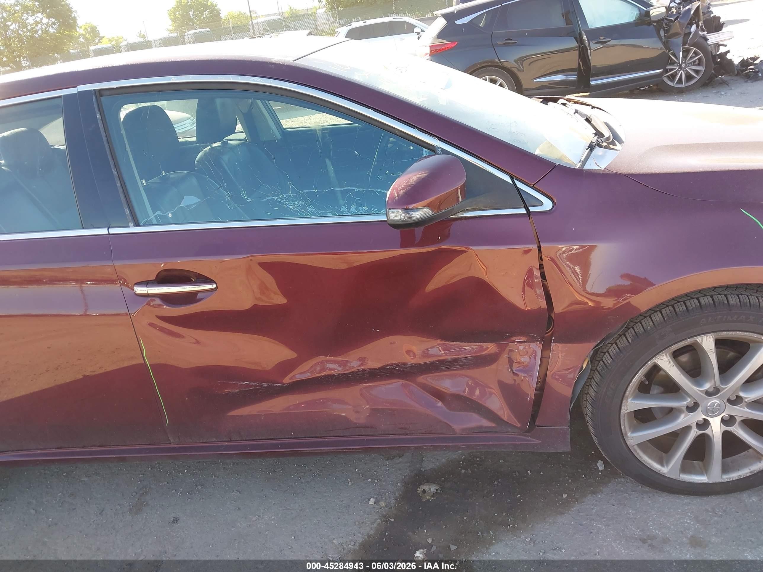2014 Toyota Avalon Xle Touring Burgundy vin: 4T1BK1EBXEU095262
