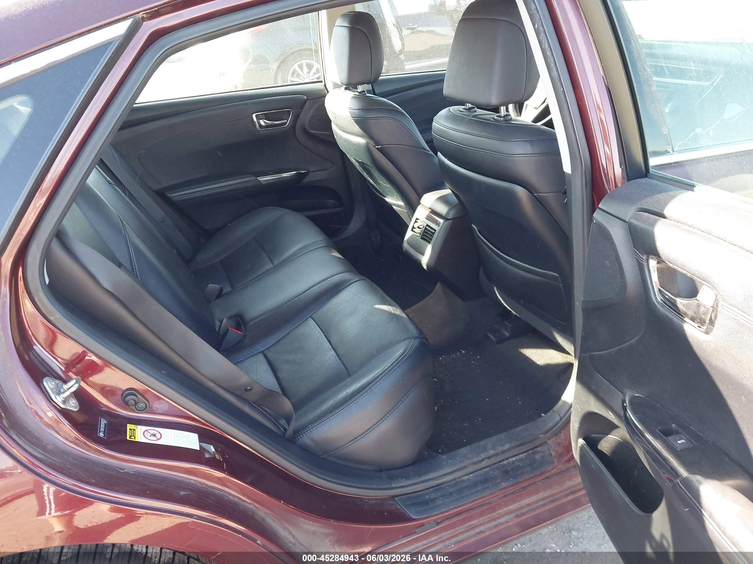 2014 Toyota Avalon Xle Touring Burgundy vin: 4T1BK1EBXEU095262