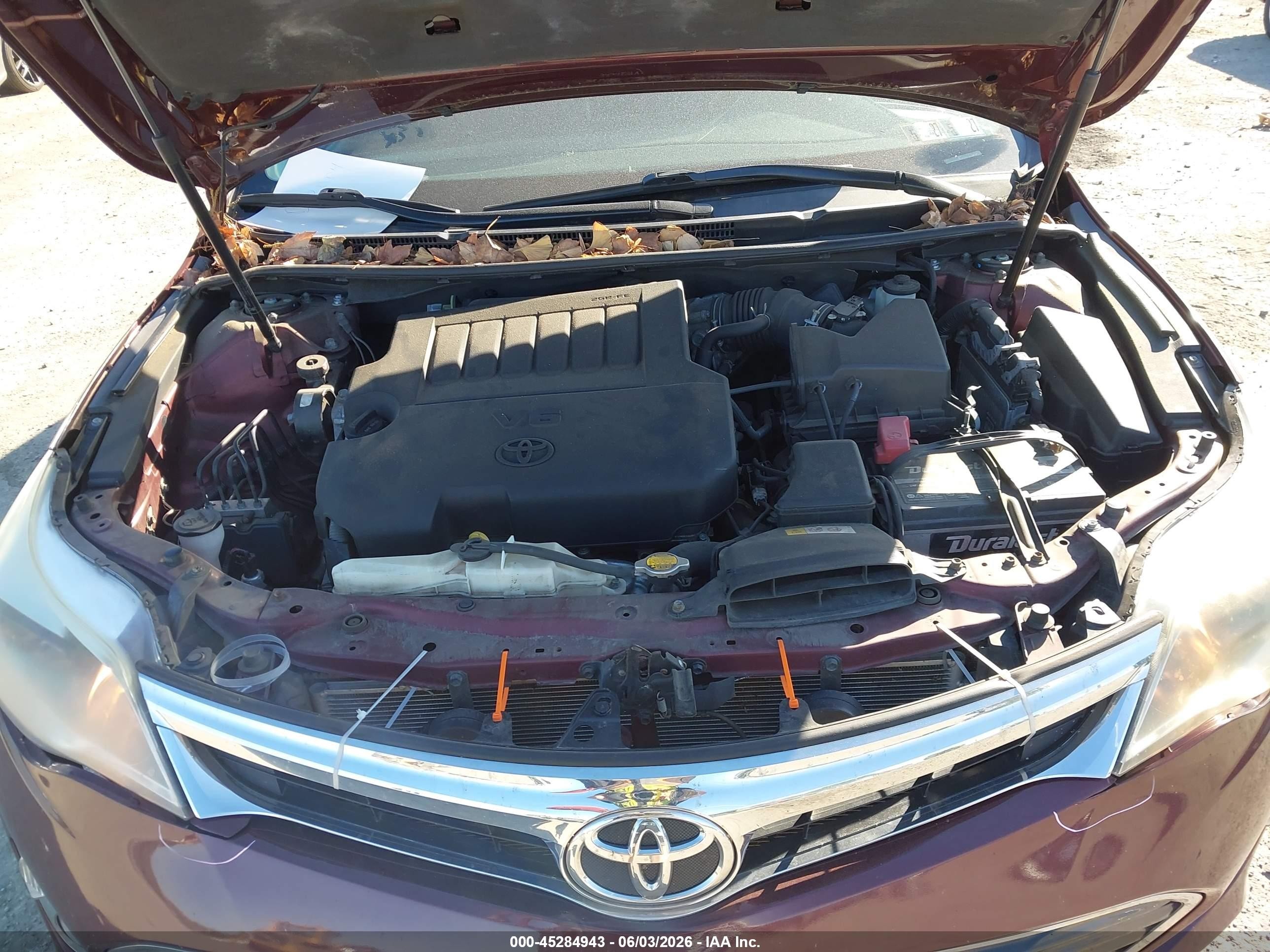 2014 Toyota Avalon Xle Touring Burgundy vin: 4T1BK1EBXEU095262