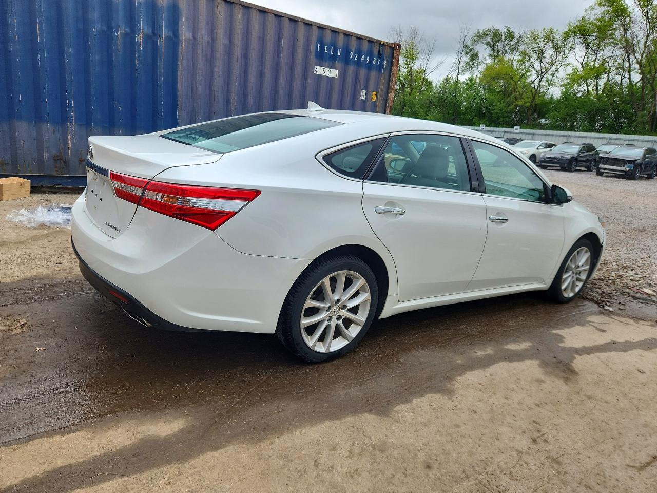 2014 Toyota Avalon Limited White vin: 4T1BK1EBXEU105529