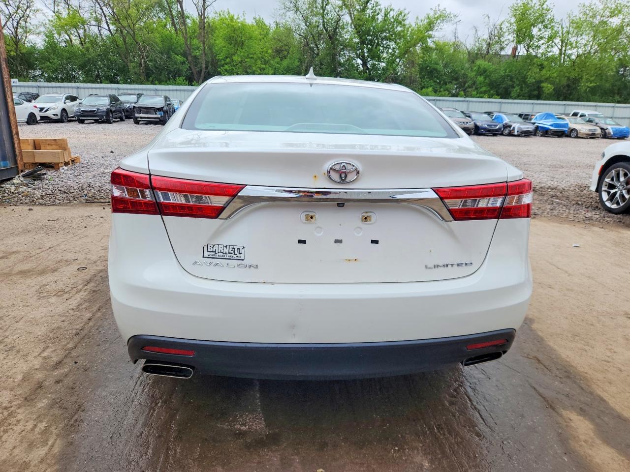 2014 Toyota Avalon Limited White vin: 4T1BK1EBXEU105529