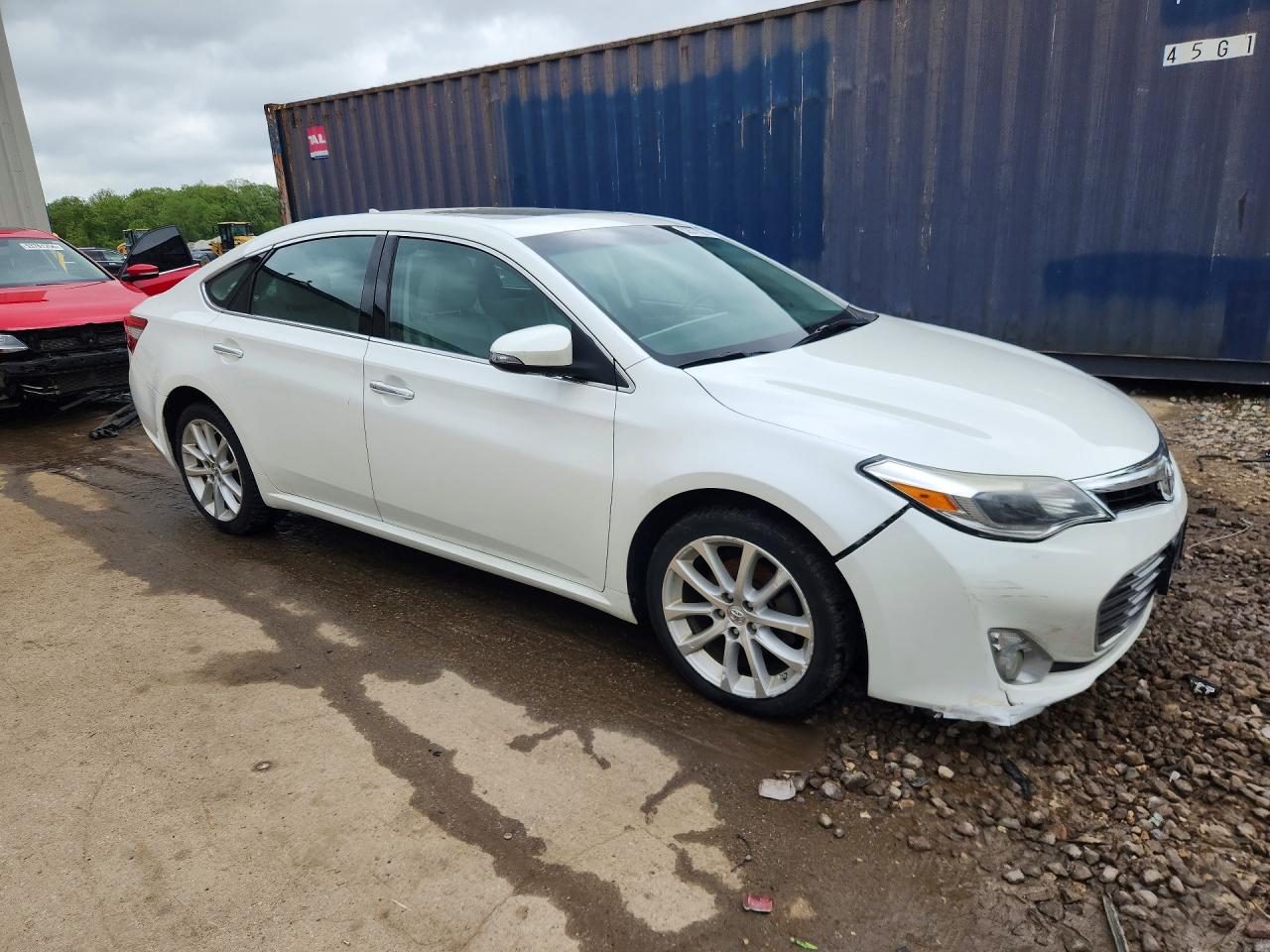 2014 Toyota Avalon Limited White vin: 4T1BK1EBXEU105529