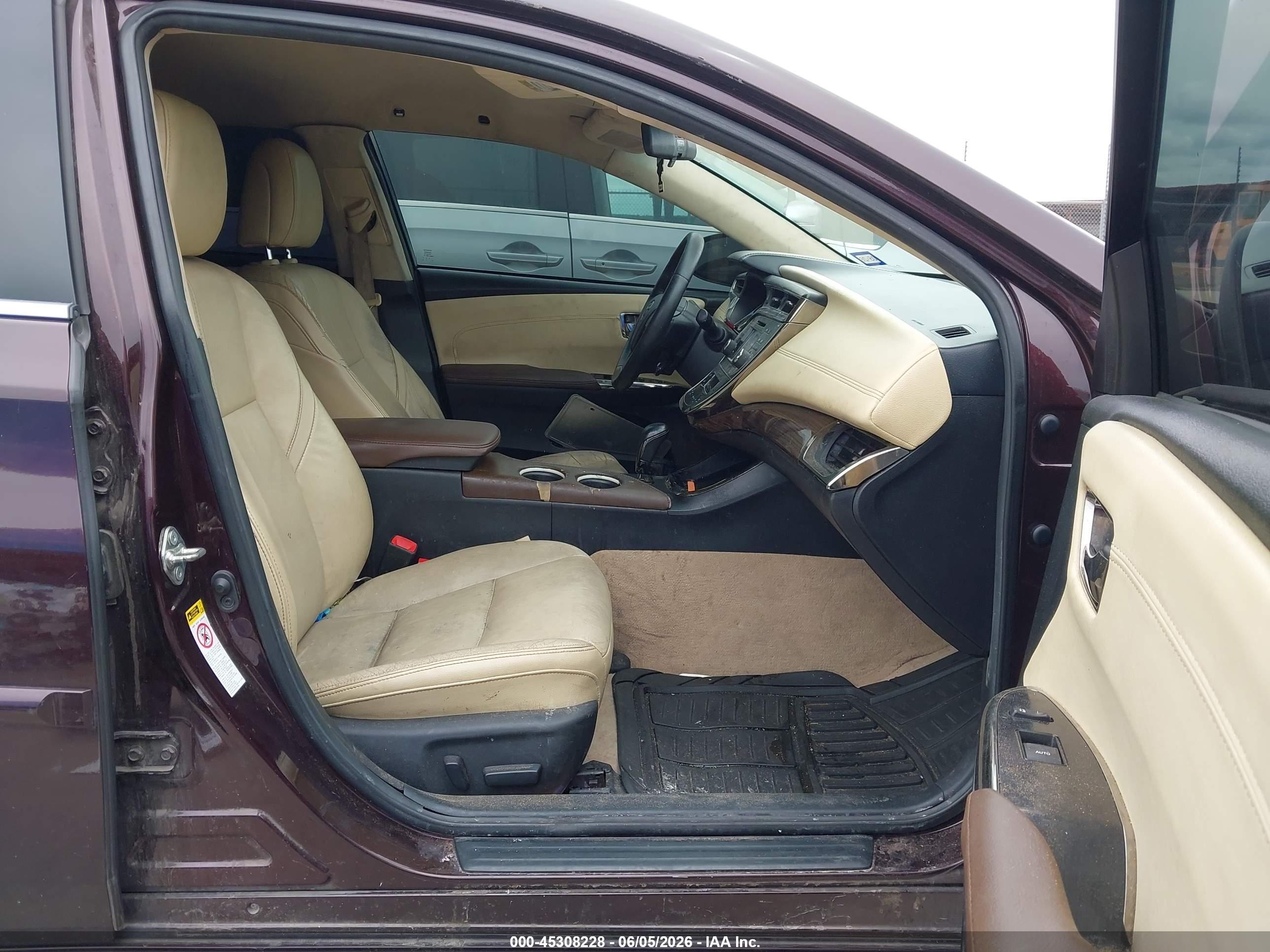 2014 Toyota Avalon Xle Maroon vin: 4T1BK1EBXEU116188