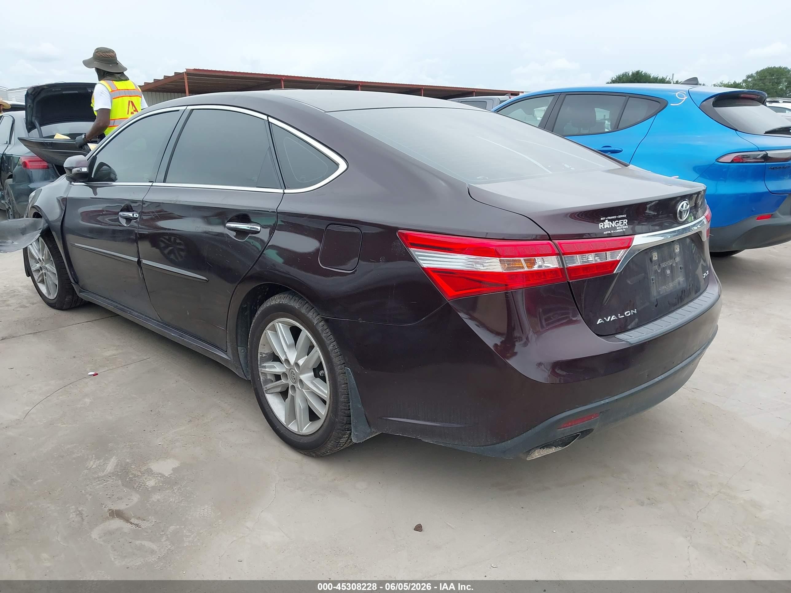 2014 Toyota Avalon Xle Maroon vin: 4T1BK1EBXEU116188