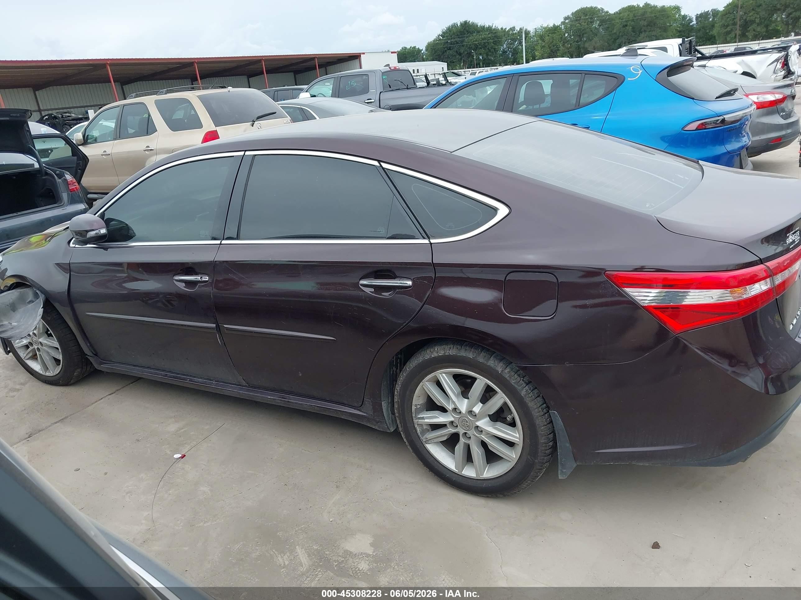 2014 Toyota Avalon Xle Maroon vin: 4T1BK1EBXEU116188