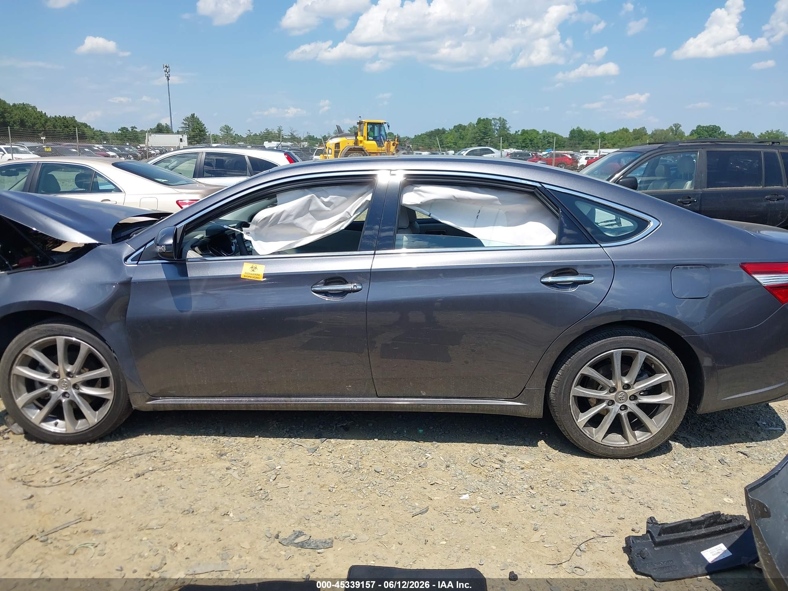 2014 Toyota Avalon Xle Touring Gray vin: 4T1BK1EBXEU121892