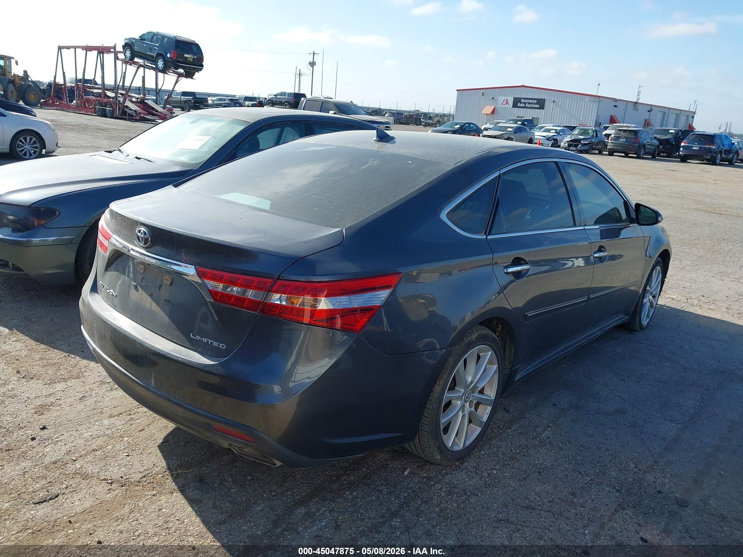 2014 Toyota Avalon Limited Gray vin: 4T1BK1EBXEU124307