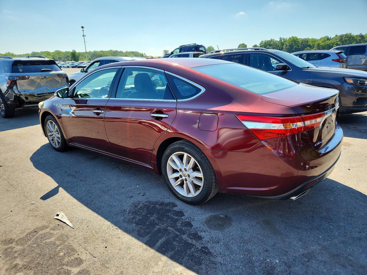 2014 Toyota Avalon Xle Premium Burgundy vin: 4T1BK1EBXEU125845