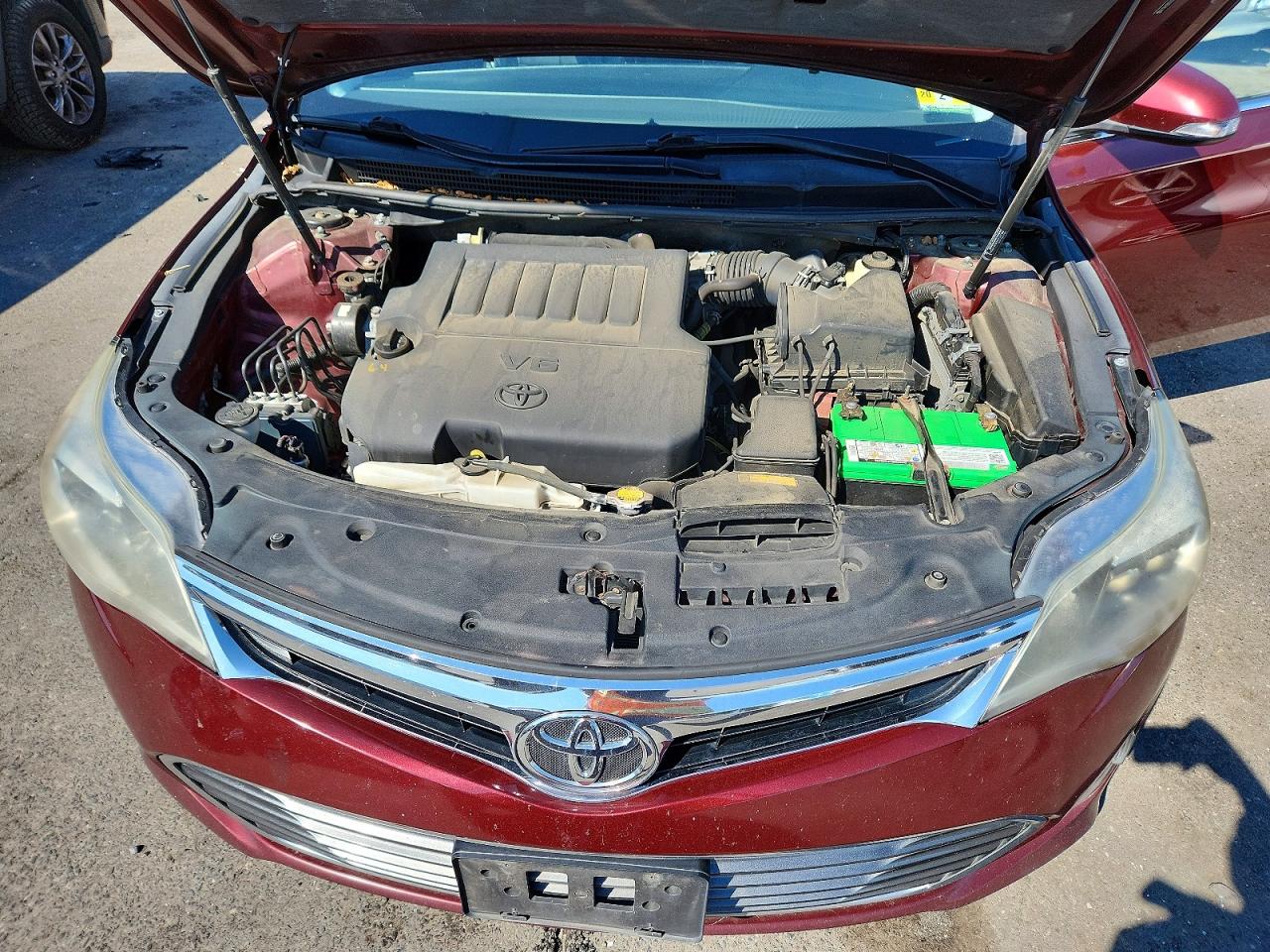 2014 Toyota Avalon Xle Premium Burgundy vin: 4T1BK1EBXEU125845
