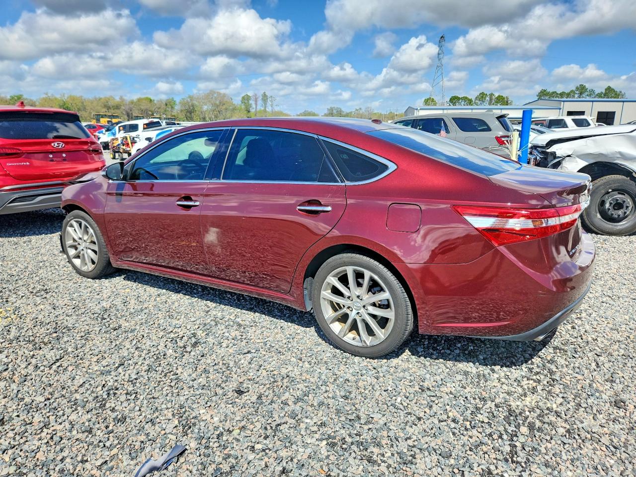 2015 Toyota Avalon Xle Touring Burgundy vin: 4T1BK1EBXFU145627
