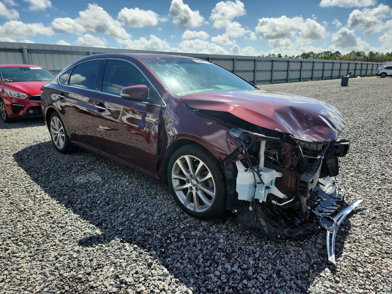 2015 Toyota Avalon Xle Touring Burgundy vin: 4T1BK1EBXFU145627