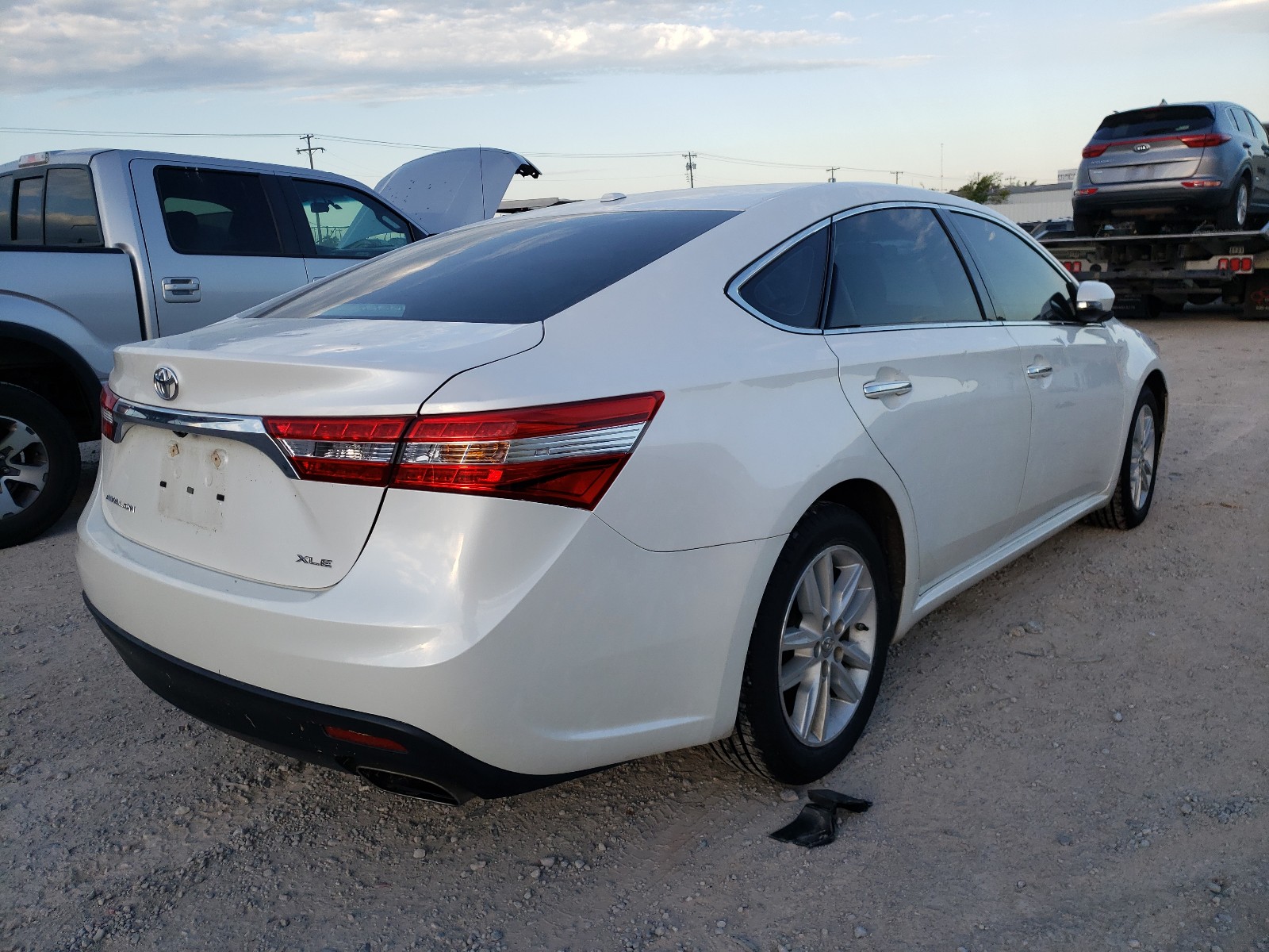 2015 Toyota Avalon Xle White vin: 4T1BK1EBXFU148706