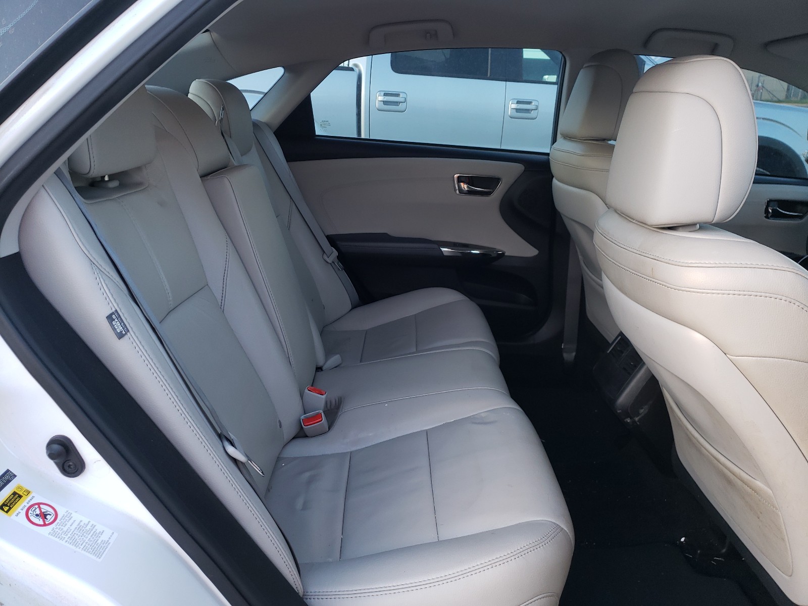 2015 Toyota Avalon Xle White vin: 4T1BK1EBXFU148706
