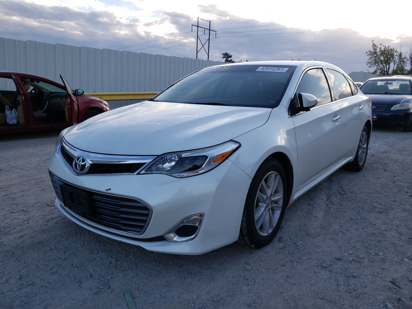 2015 Toyota Avalon Xle White vin: 4T1BK1EBXFU148706
