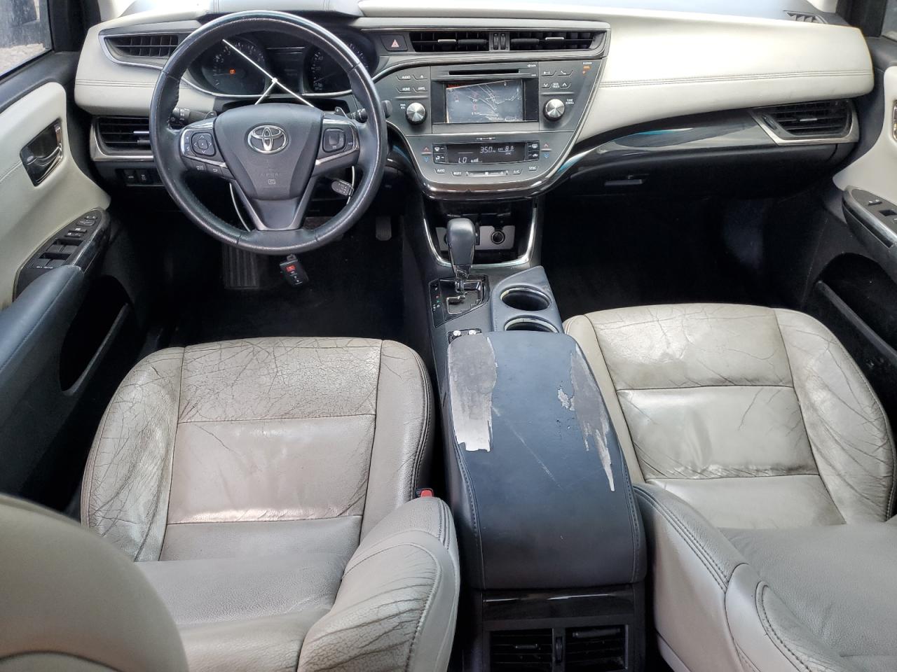 2015 Toyota Avalon Xle White vin: 4T1BK1EBXFU148706