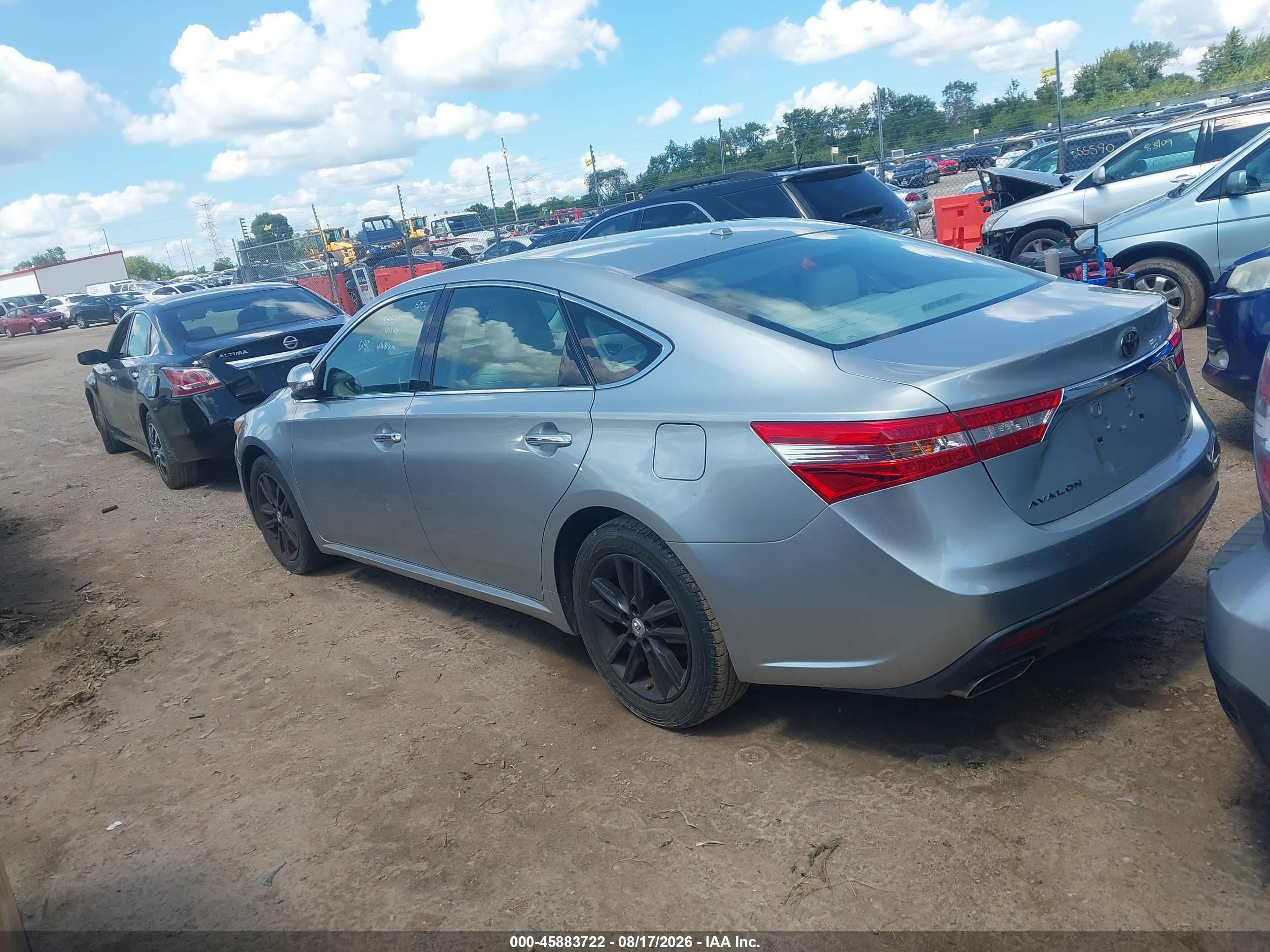 2015 Toyota Avalon   Silver vin: 4T1BK1EBXFU148897