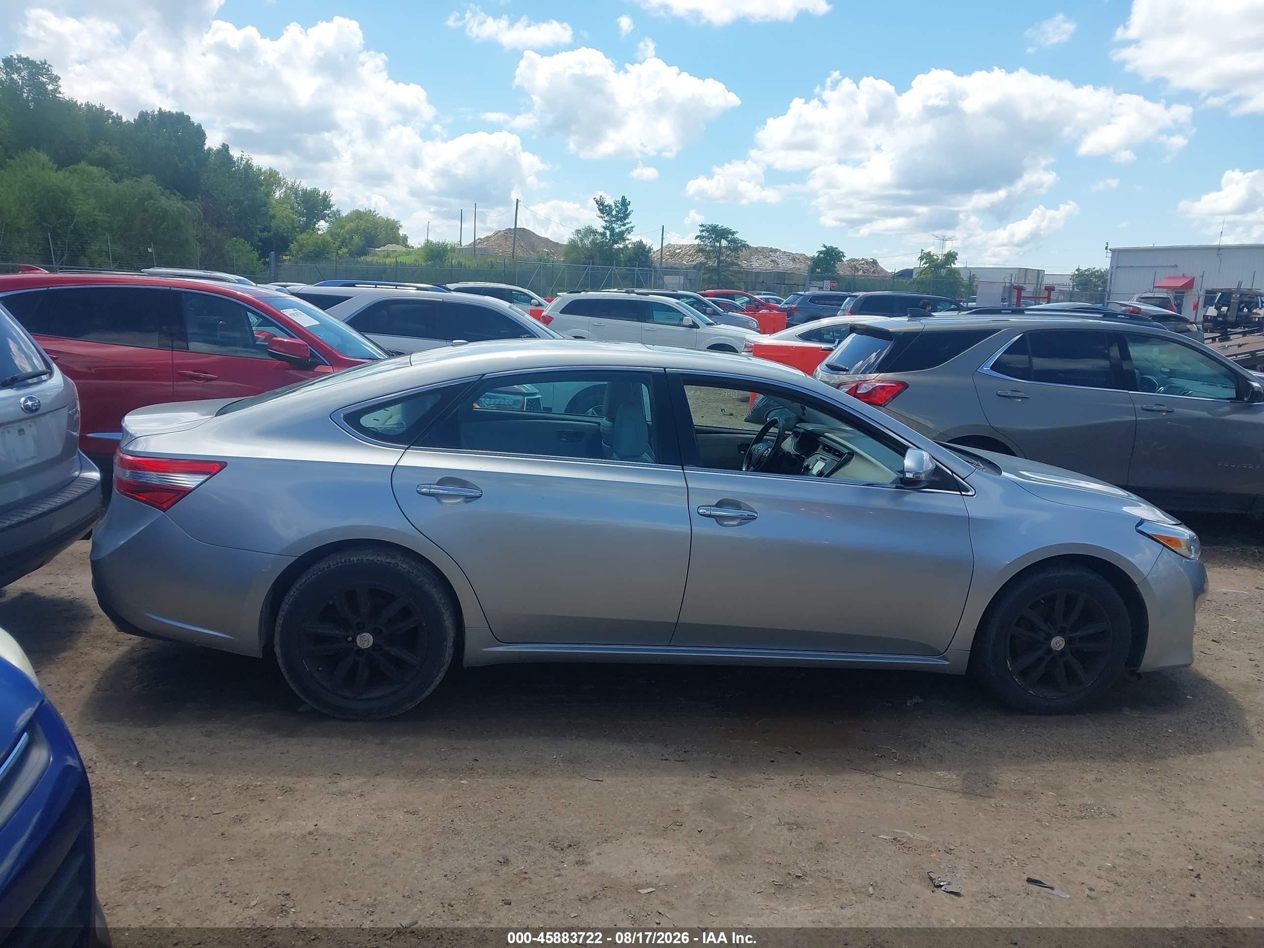 2015 Toyota Avalon   Silver vin: 4T1BK1EBXFU148897