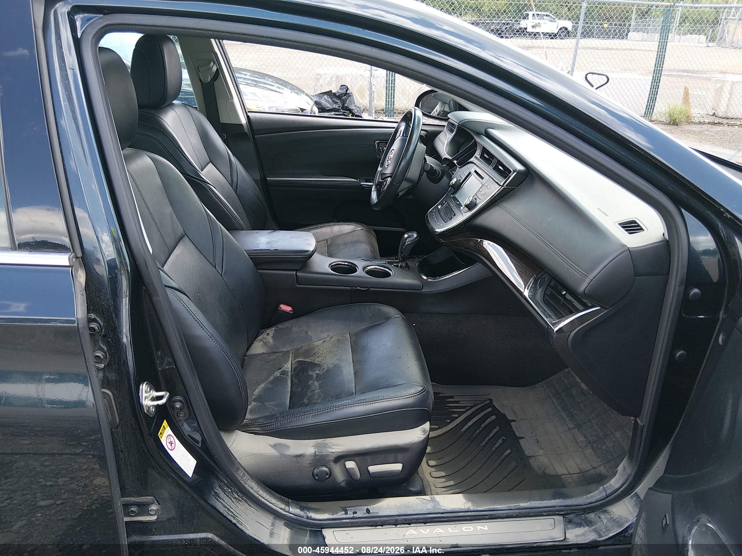 2015 Toyota Avalon Limited Черный vin: 4T1BK1EBXFU149919