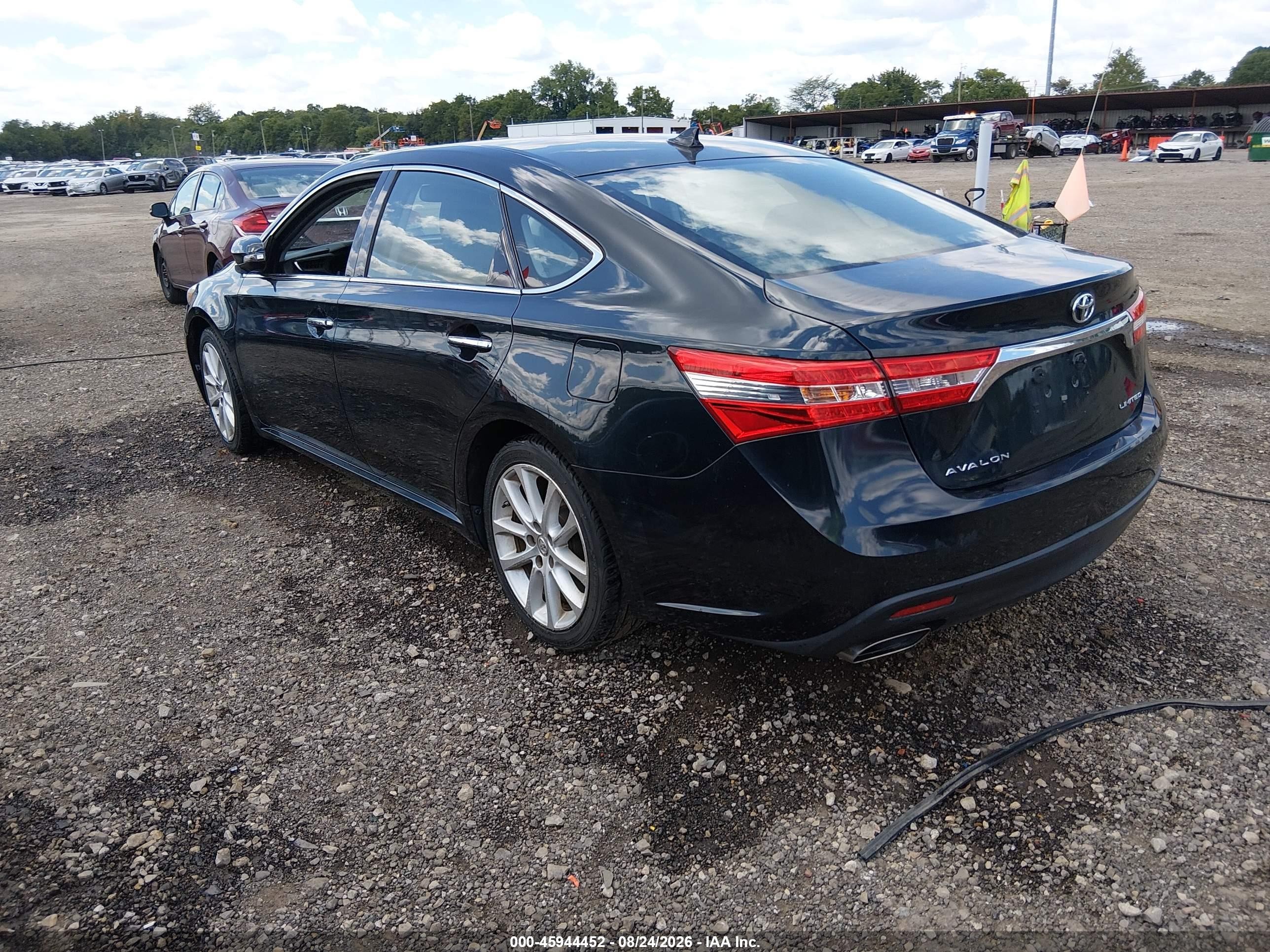 2015 Toyota Avalon Limited Черный vin: 4T1BK1EBXFU149919