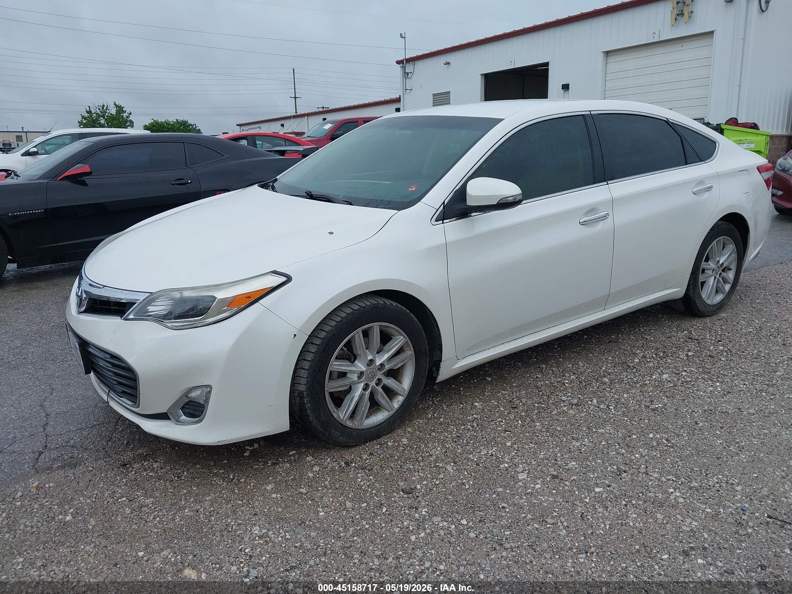 2015 Toyota Avalon Xle White vin: 4T1BK1EBXFU154666