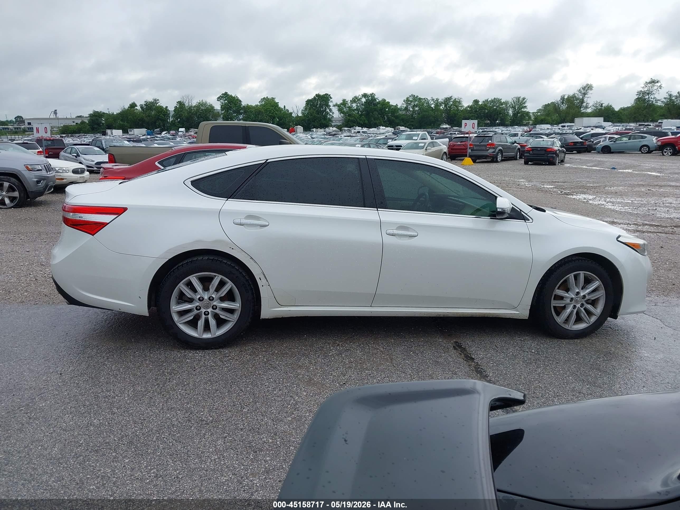 2015 Toyota Avalon Xle White vin: 4T1BK1EBXFU154666