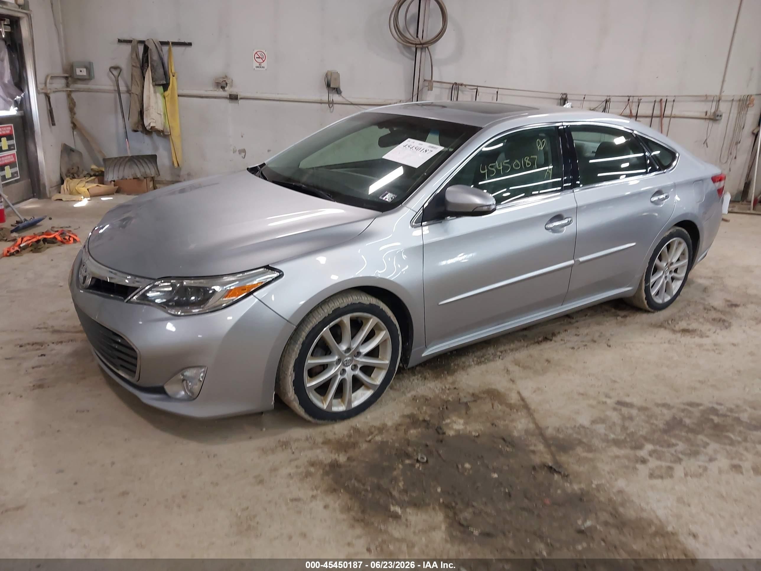 2015 Toyota Avalon Limited Silver vin: 4T1BK1EBXFU160127